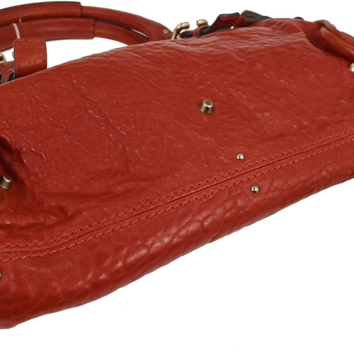 Chloe Chloe Paddington Lock Handbag Leather Size ONE SIZE - 7 Thumbnail
