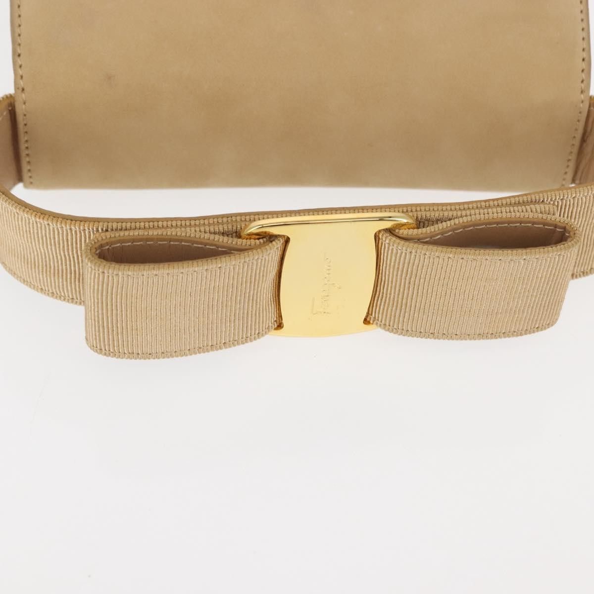 Salvatore Ferragamo Salvatore Ferragamo Vala Suede Size ONE SIZE - 16 Thumbnail
