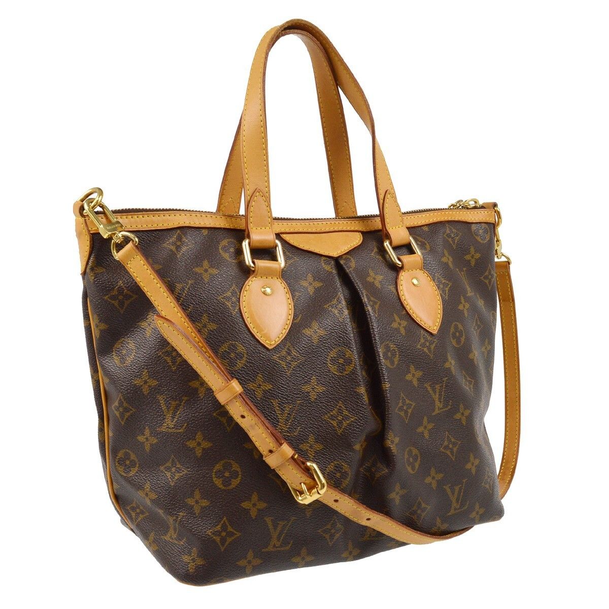 Louis Vuitton Louis Vuitton Palermo Handbag Monogram Canvas Size ONE SIZE - 2 Thumbnail