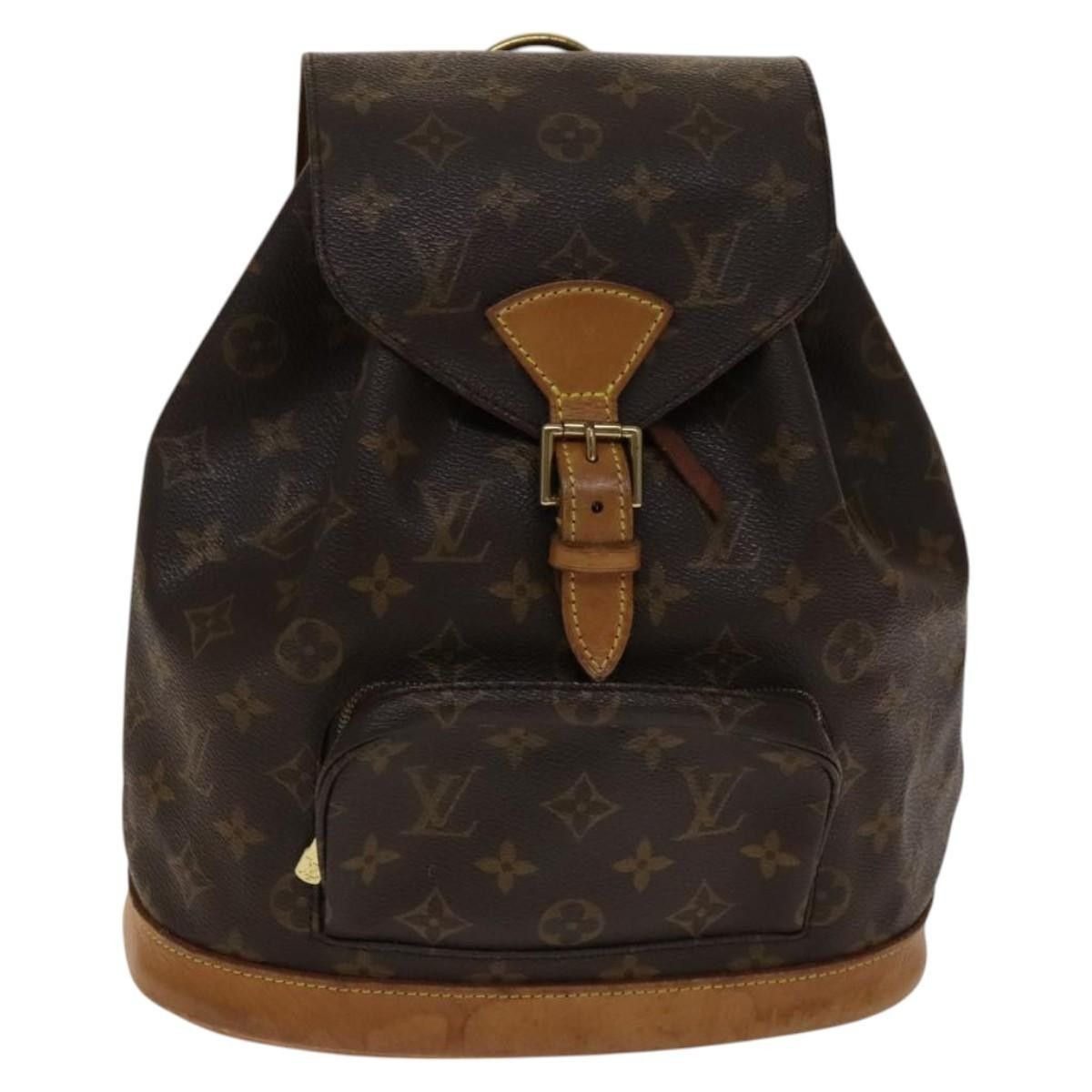 Louis Vuitton Louis Vuitton Vintage Montsouris Backpack Monogram Canvas Size ONE SIZE - 18 Thumbnail