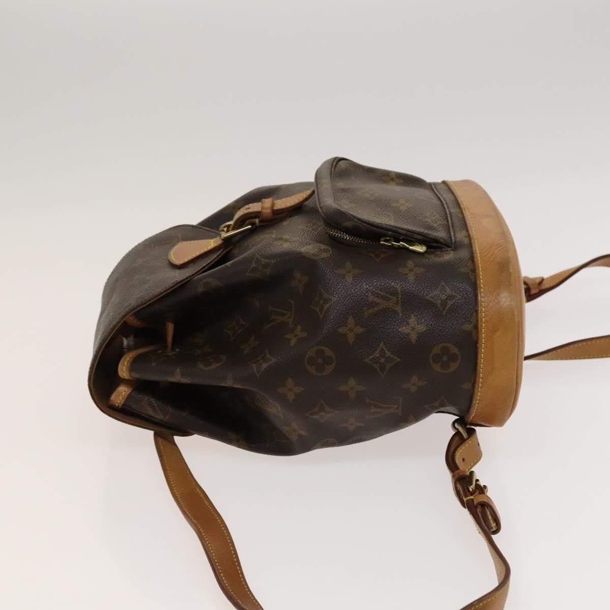 Louis Vuitton Louis Vuitton Vintage Montsouris Backpack Monogram Canvas Size ONE SIZE - 4 Thumbnail