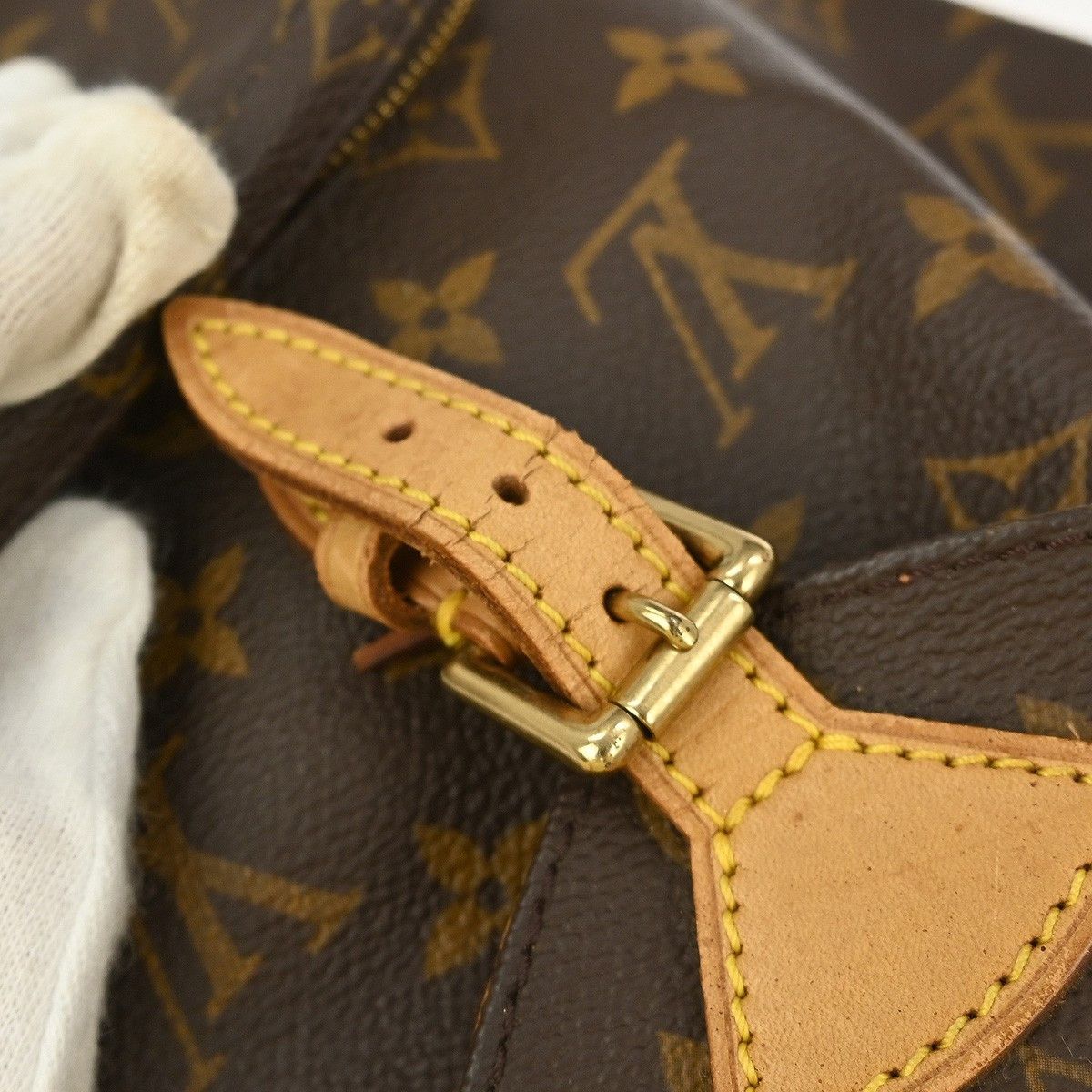 Louis Vuitton Louis Vuitton Montsouris Backpack Monogram Canvas Size ONE SIZE - 9 Thumbnail