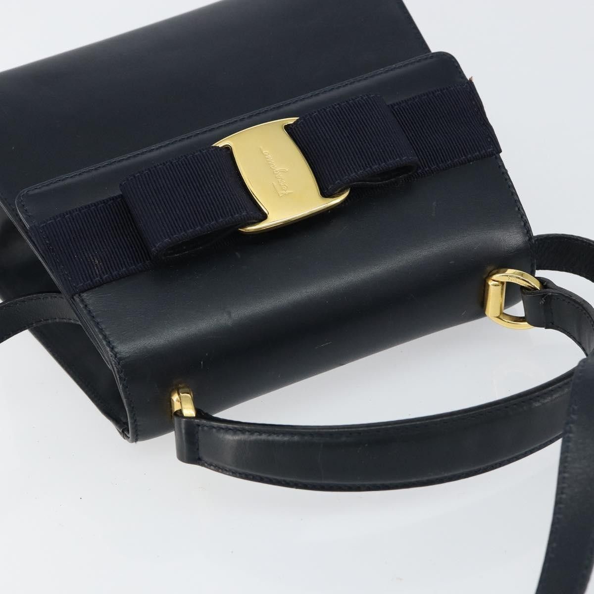 Salvatore Ferragamo Salvatore Ferragamo Vala Handbag Leather Size ONE SIZE - 15 Thumbnail