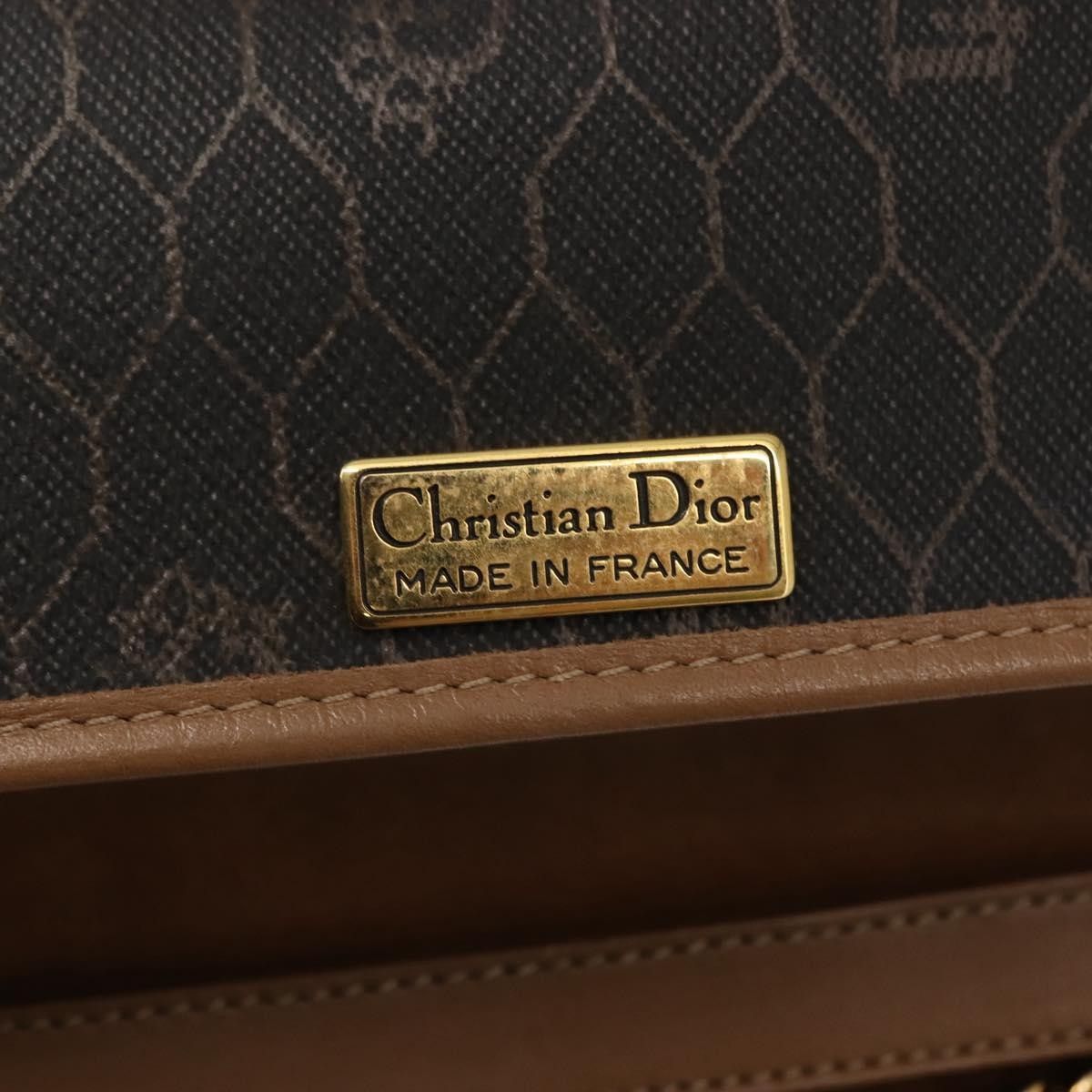 Dior Christian Dior Vintage Honeycomb chain Canvas Size ONE SIZE - 6 Thumbnail