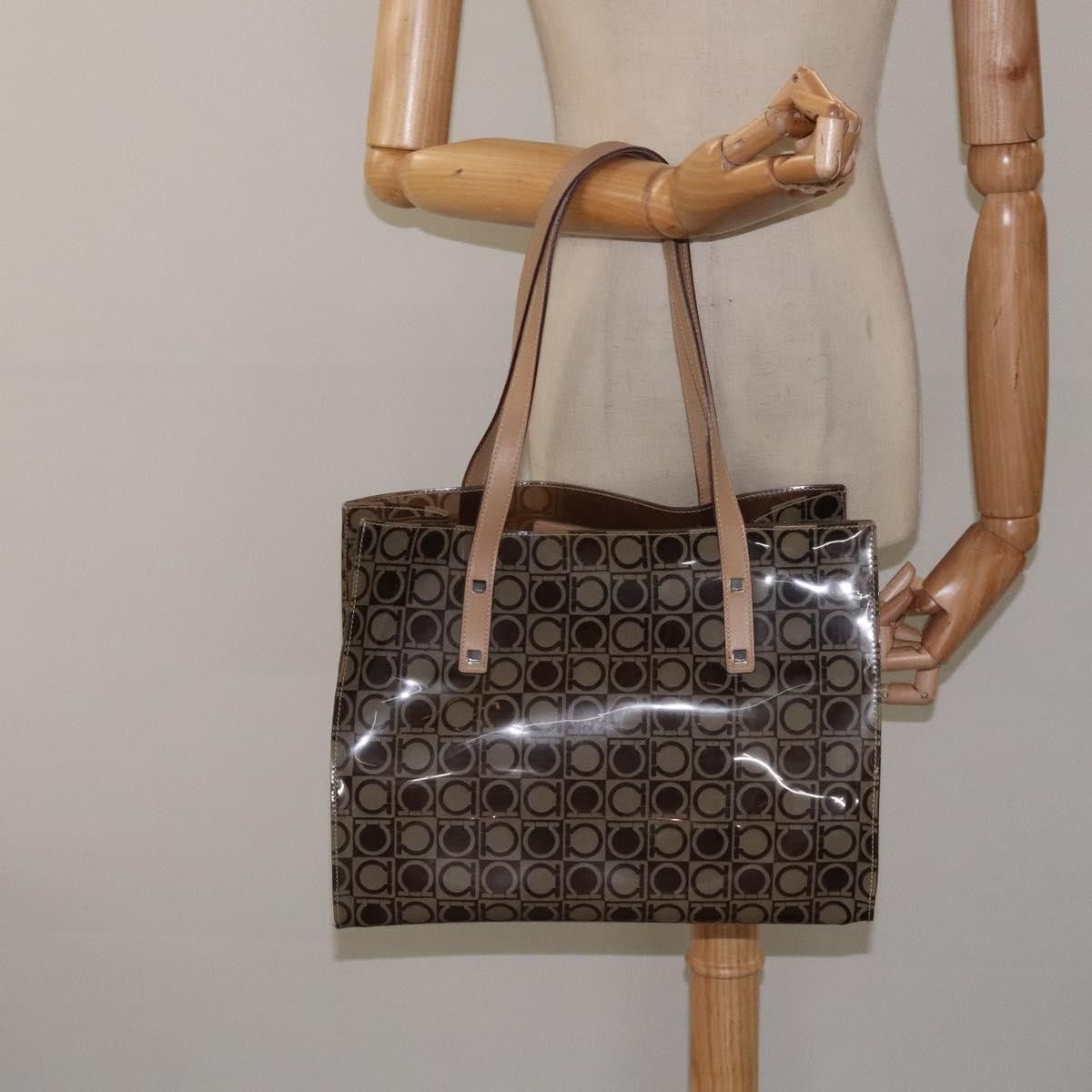 Salvatore Ferragamo Salvatore Ferragamo Gancini Tote Vinyl Size ONE SIZE - 13 Thumbnail