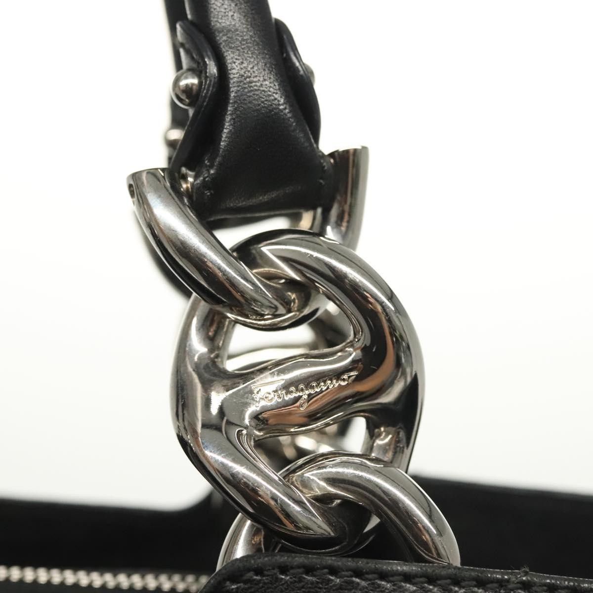 Salvatore Ferragamo Salvatore Ferragamo Vala Handbag Leather Size ONE SIZE - 12 Thumbnail