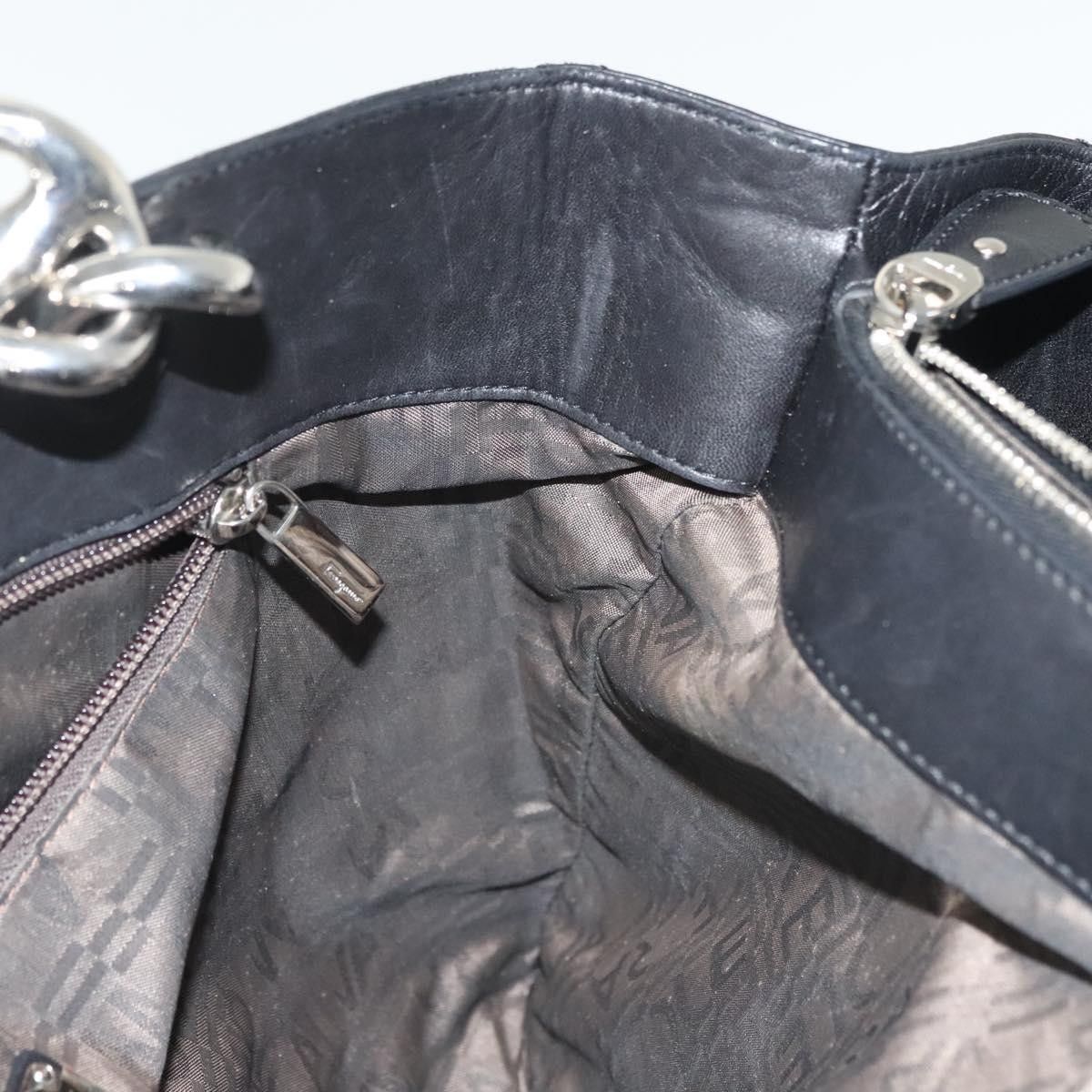 Salvatore Ferragamo Salvatore Ferragamo Vala Handbag Leather Size ONE SIZE - 18 Thumbnail