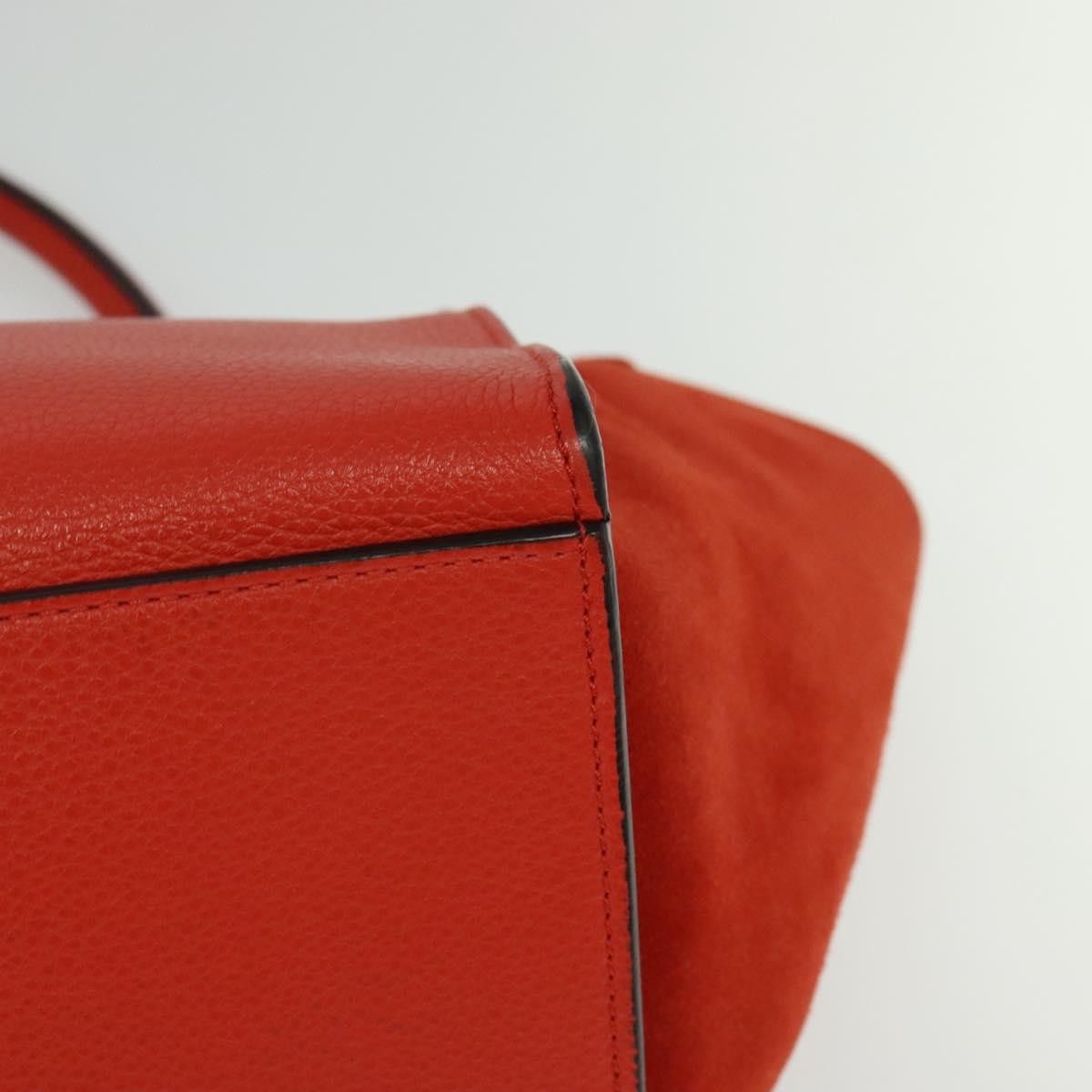 Celine Trapeze Bag Leather with Suede