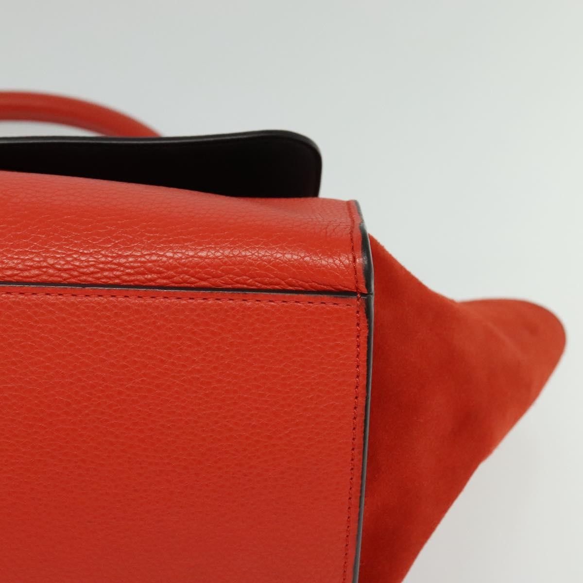 Celine Trapeze Bag Leather with Suede