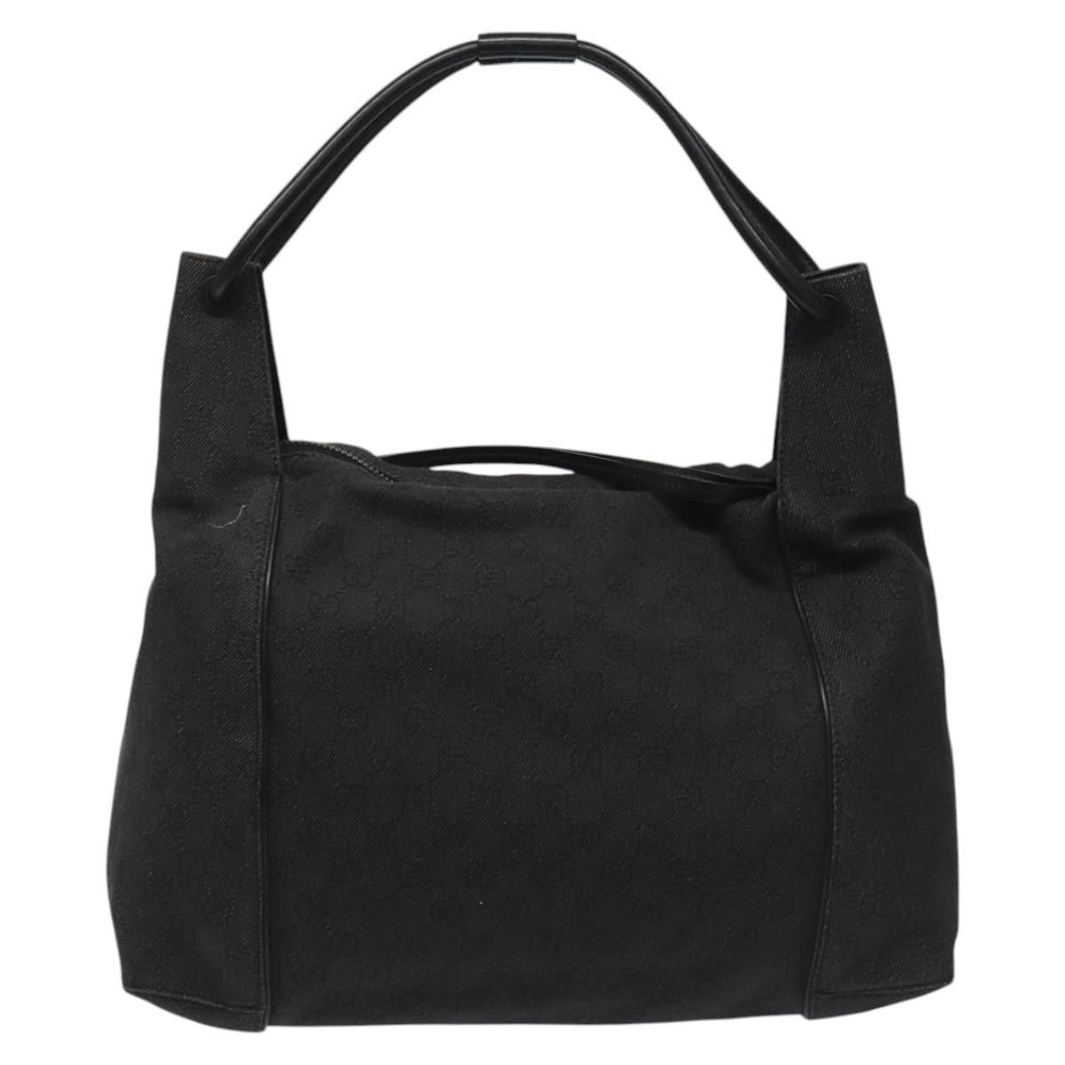 Gucci Gucci Vintage Shoulder Bag GG Canvas and Leather Size ONE SIZE - 2 Thumbnail