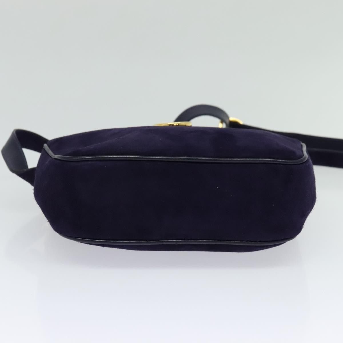 Salvatore Ferragamo Salvatore Ferragamo Gancini Shoulder Bag Suede Size ONE SIZE - 19 Thumbnail
