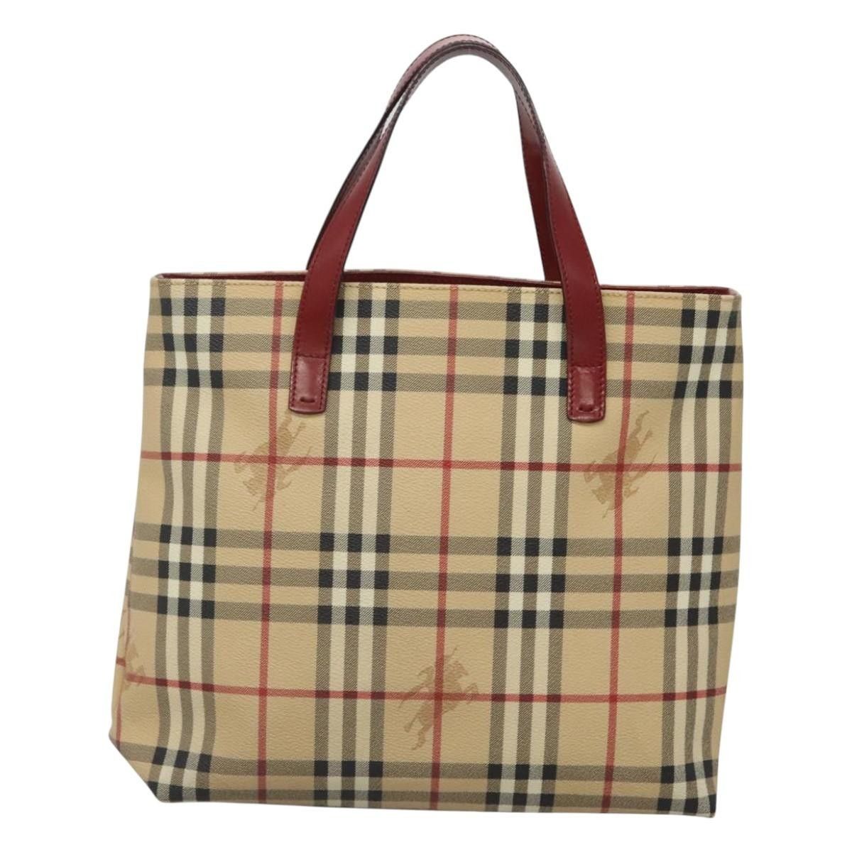Burberry Burberry Nova Check Tote Canvas and Leather Size ONE SIZE - 20 Thumbnail
