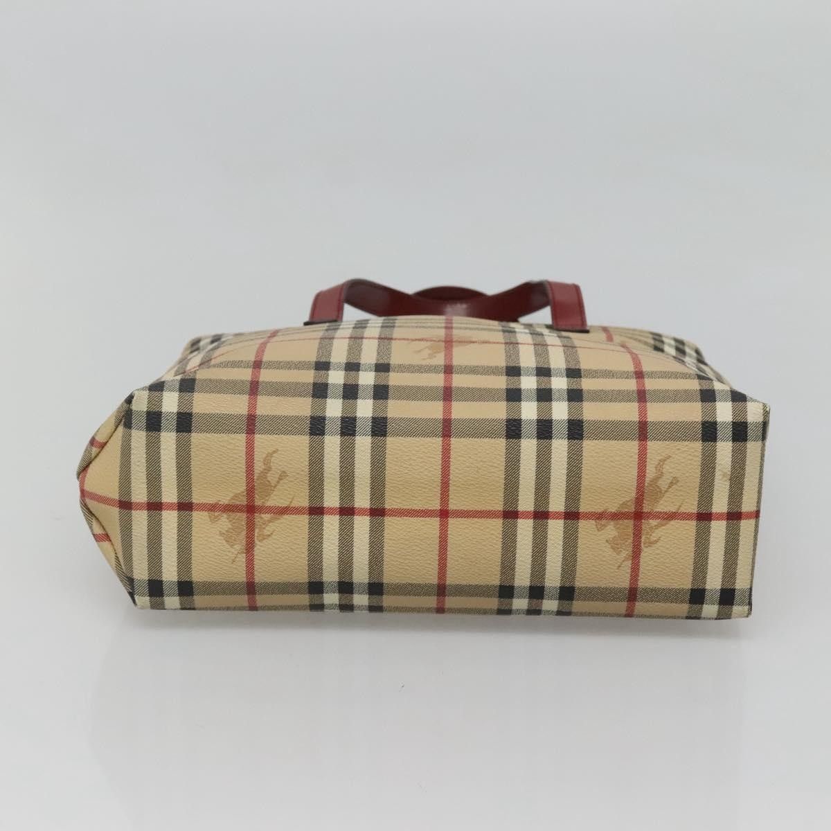 Burberry Burberry Nova Check Tote Canvas and Leather Size ONE SIZE - 19 Thumbnail