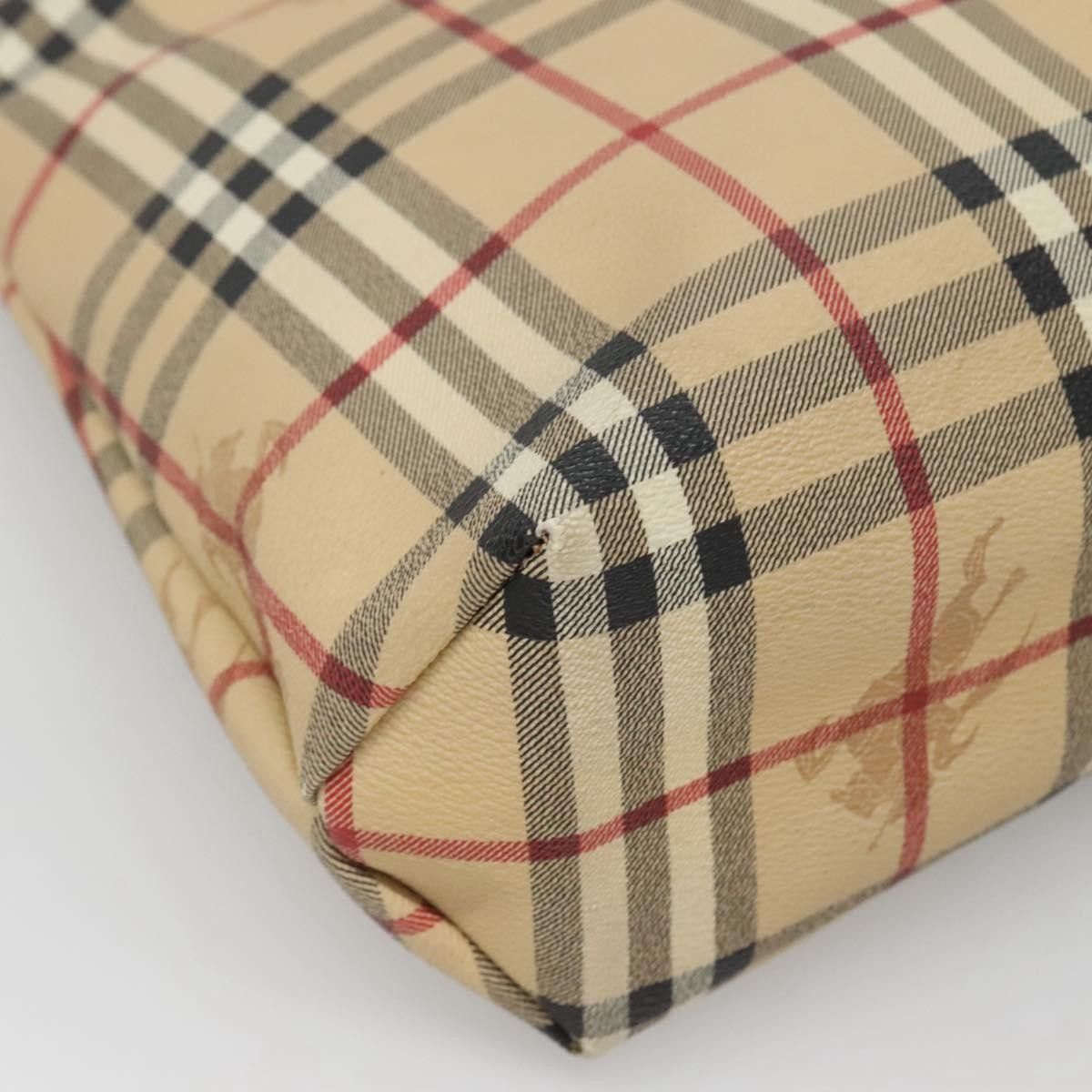 Burberry Burberry Nova Check Tote Canvas and Leather Size ONE SIZE - 9 Thumbnail