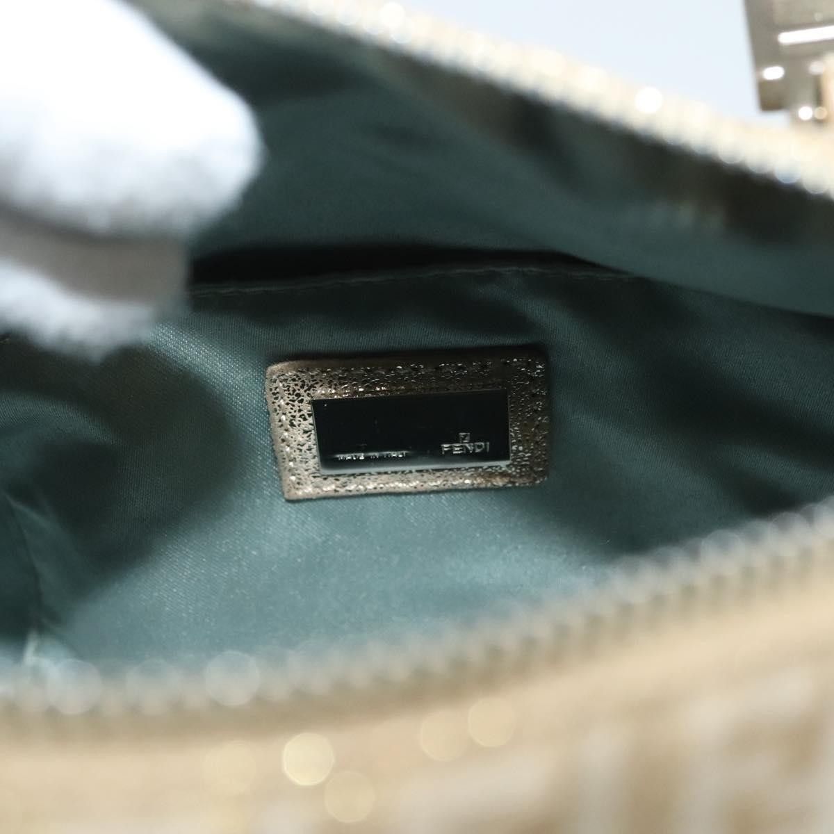 Fendi Fendi Boston Bag Zucchino Lurex Canvas Size ONE SIZE - 6 Thumbnail