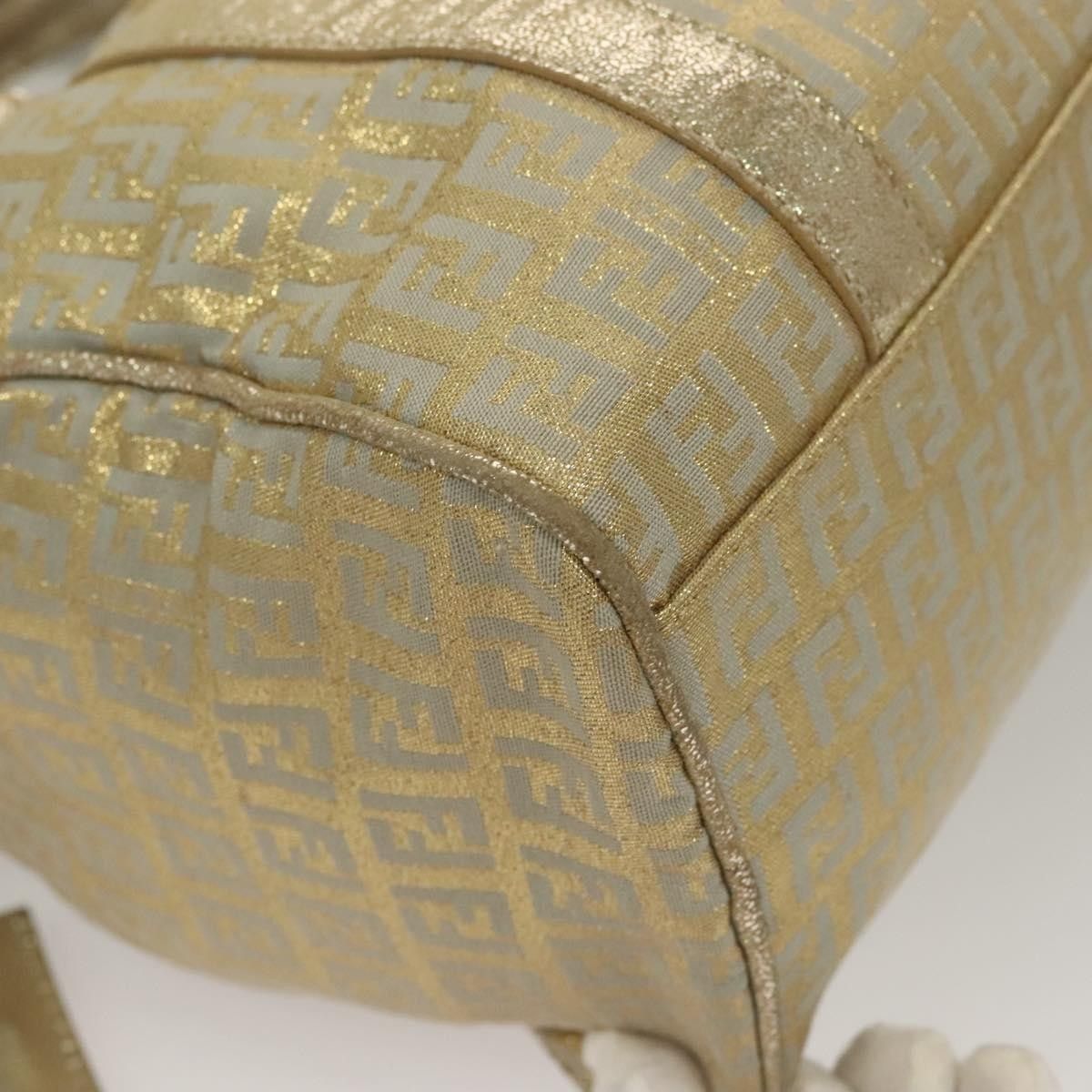 Fendi Fendi Boston Bag Zucchino Lurex Canvas Size ONE SIZE - 11 Thumbnail
