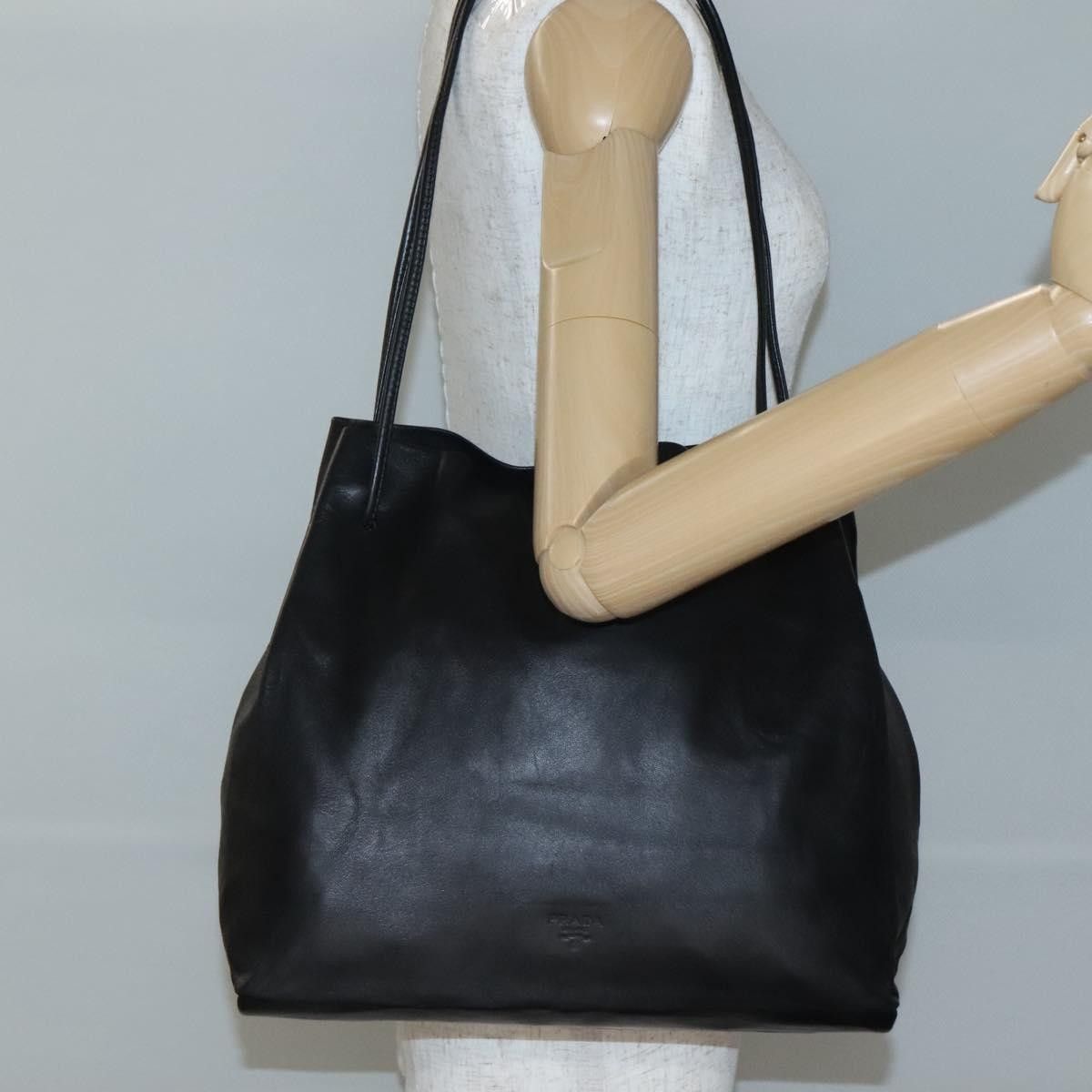 Prada Prada Vintage Shoulder Bag Leather Size ONE SIZE - 14 Thumbnail