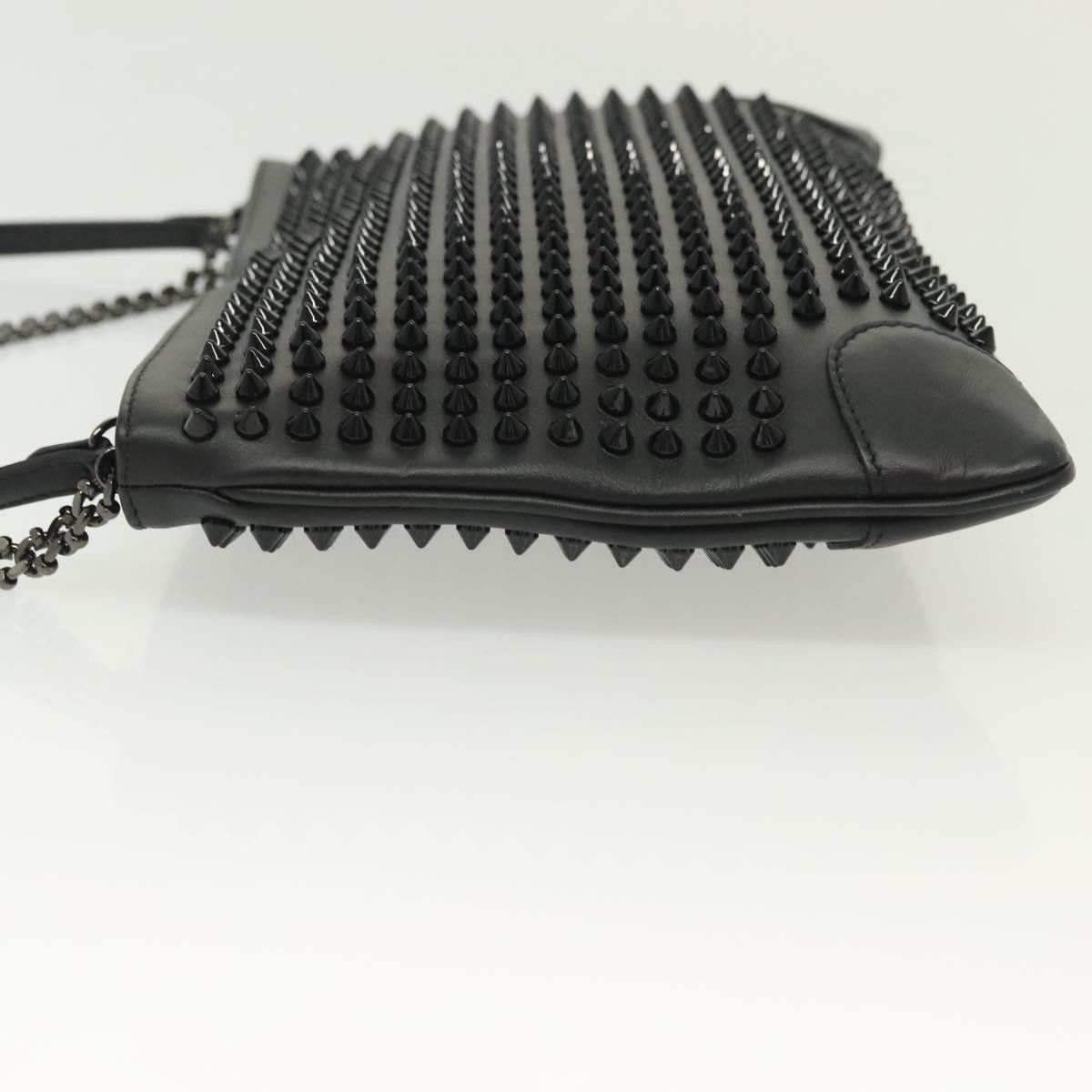 Christian Louboutin Christian Louboutin Loubiclutch Spiked Leather Size ONE SIZE - 4 Thumbnail