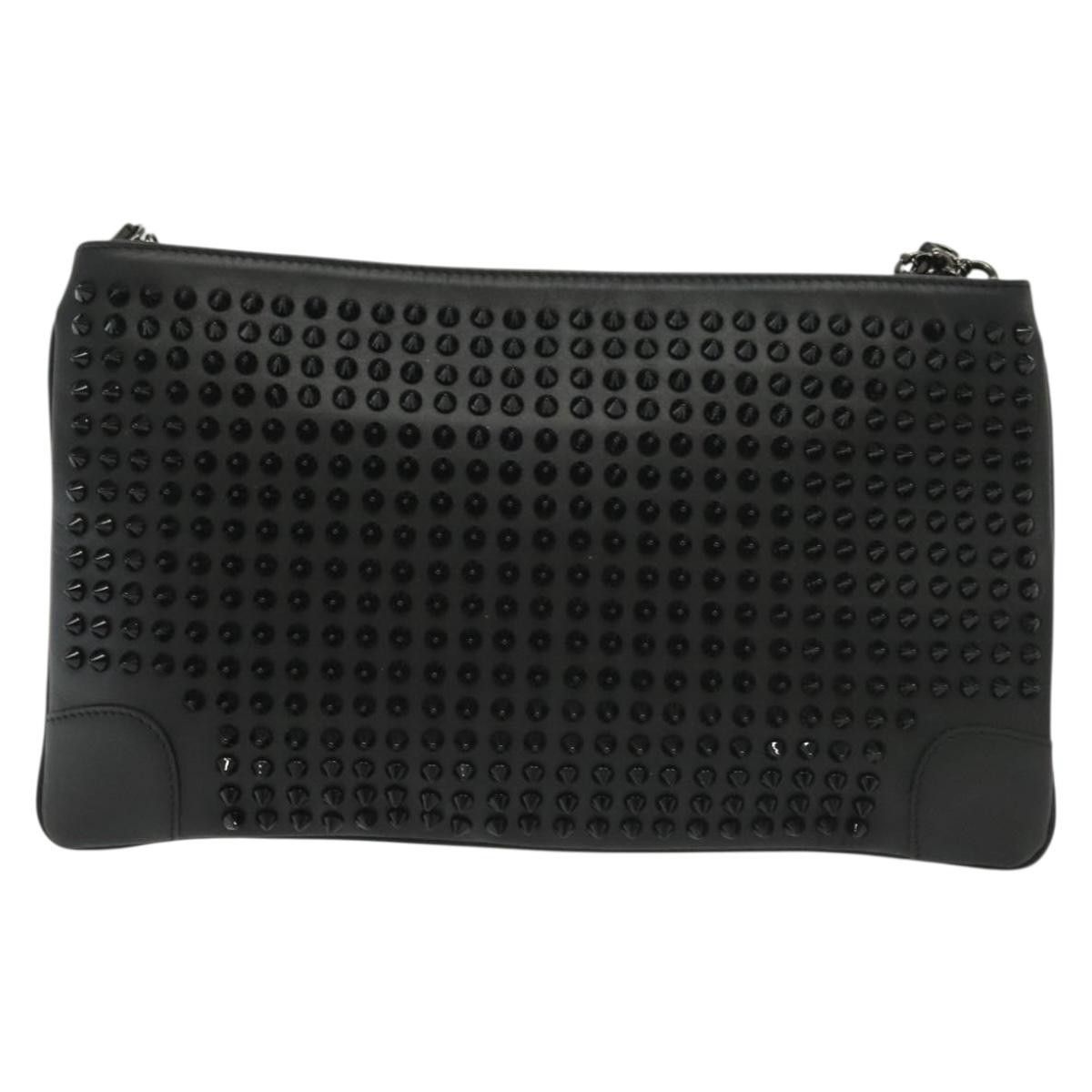 Christian Louboutin Christian Louboutin Loubiclutch Spiked Leather Size ONE SIZE - 2 Thumbnail