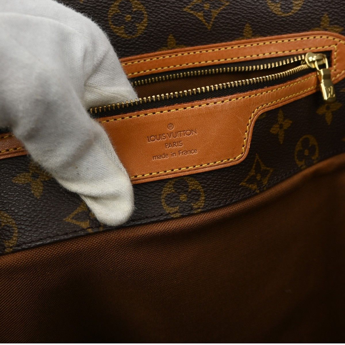 Louis Vuitton Louis Vuitton Shopping Sac Handbag Monogram Canvas Size ONE SIZE - 4 Thumbnail