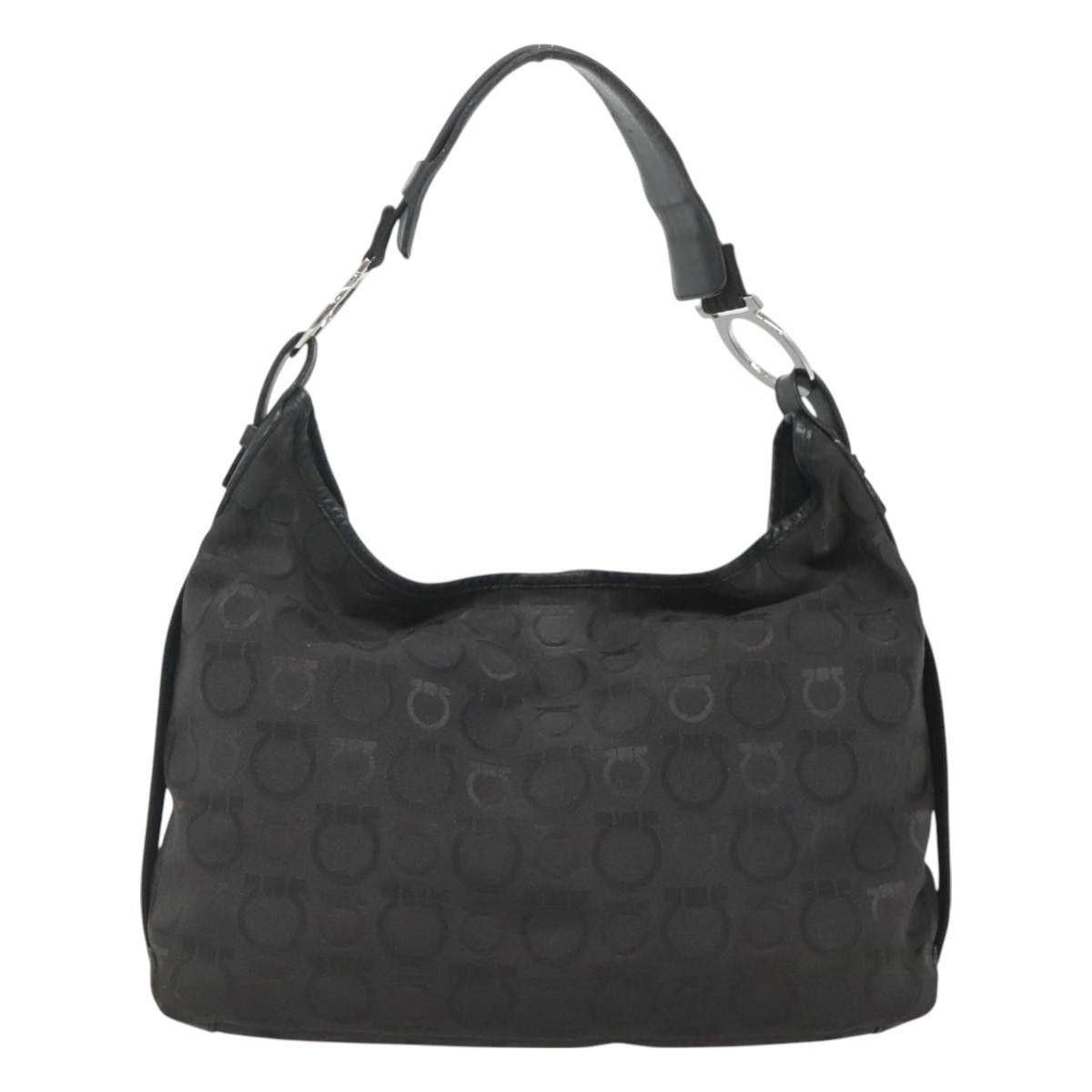 Salvatore Ferragamo Salvatore Ferragamo Gancini Shoulder Bag Canvas Size ONE SIZE - 2 Thumbnail