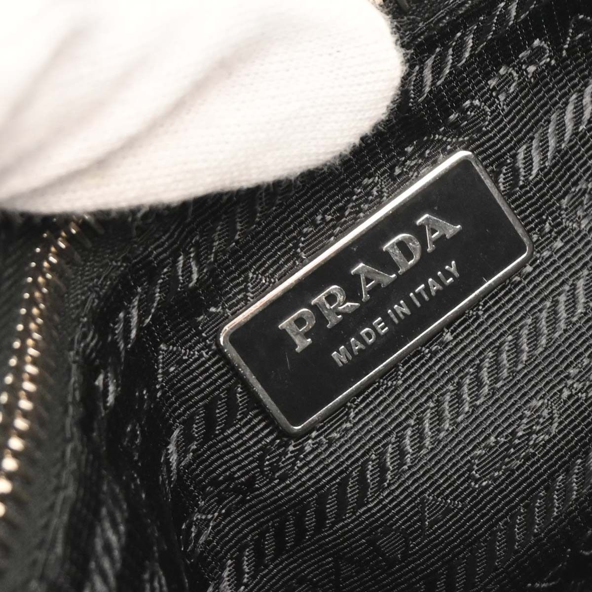 Prada Prada Vintage Shoulder Bag Nylon and Leather Size ONE SIZE - 4 Thumbnail