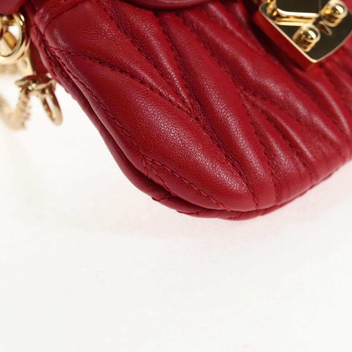 Miu Miu Miu Miu Chain Clutch Leather Size ONE SIZE - 9 Thumbnail