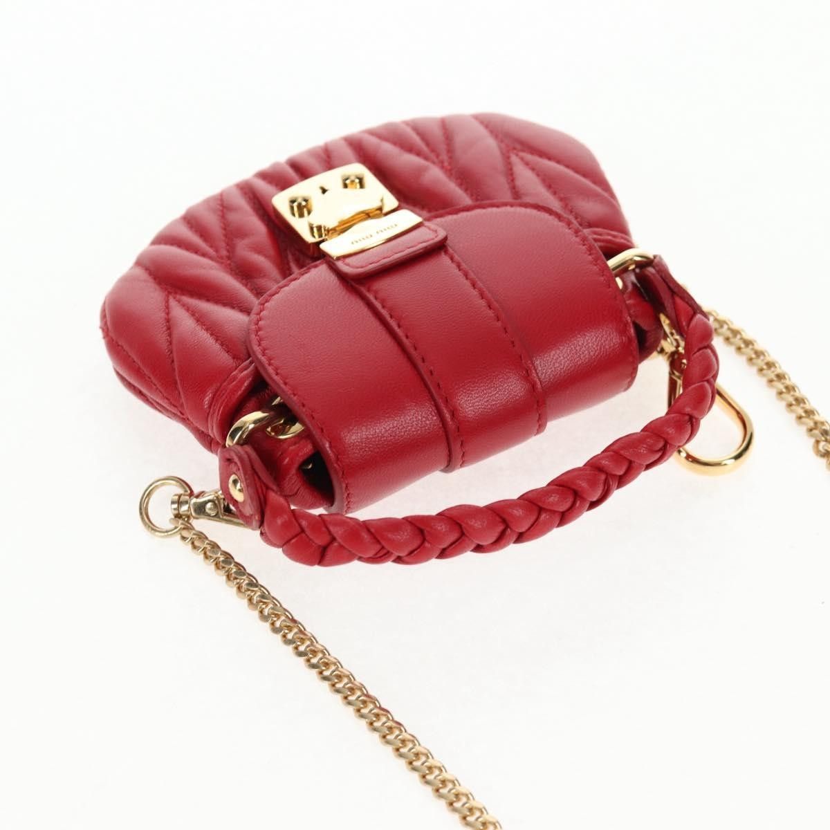 Miu Miu Miu Miu Chain Clutch Leather Size ONE SIZE - 24 Thumbnail