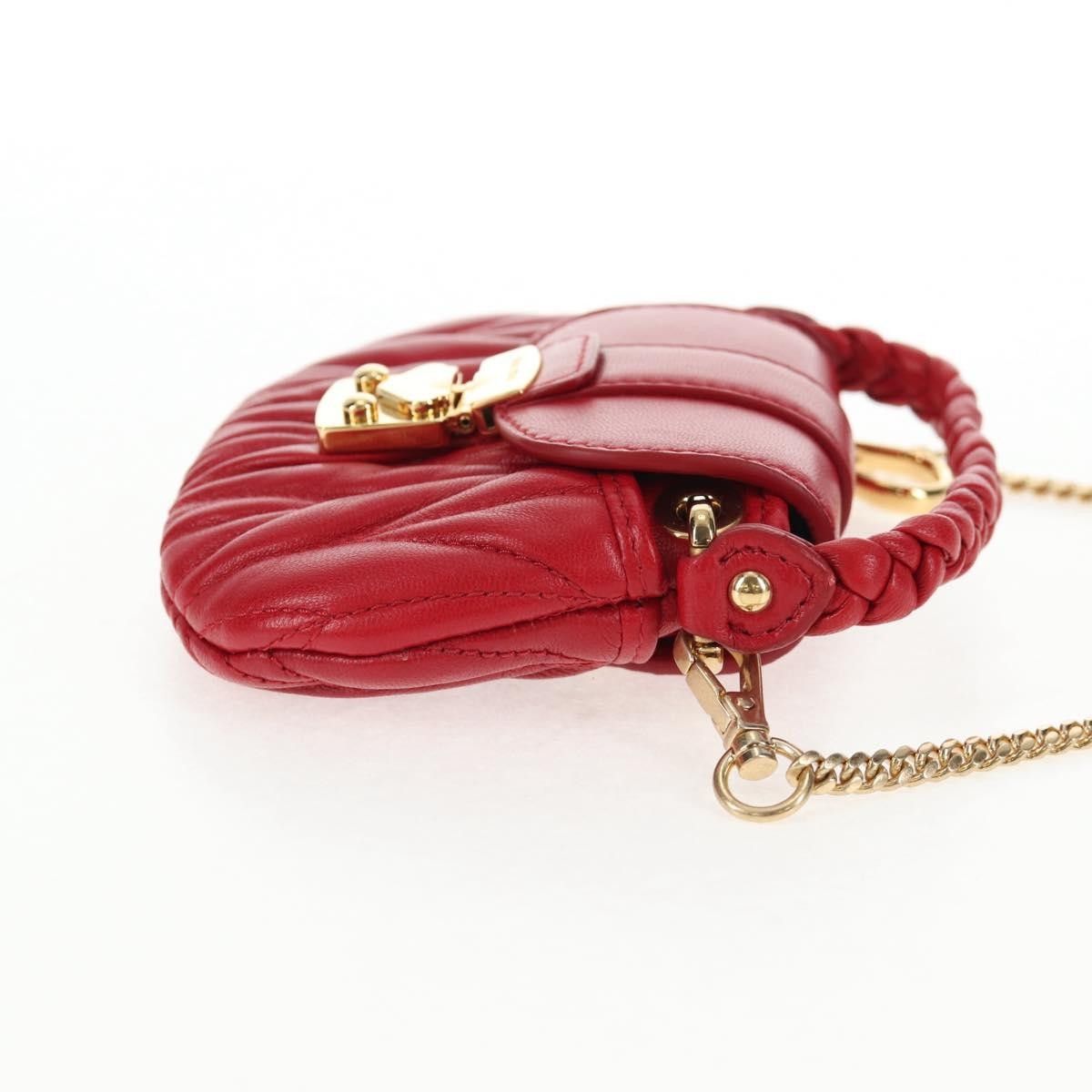 Miu Miu Miu Miu Chain Clutch Leather Size ONE SIZE - 3 Thumbnail