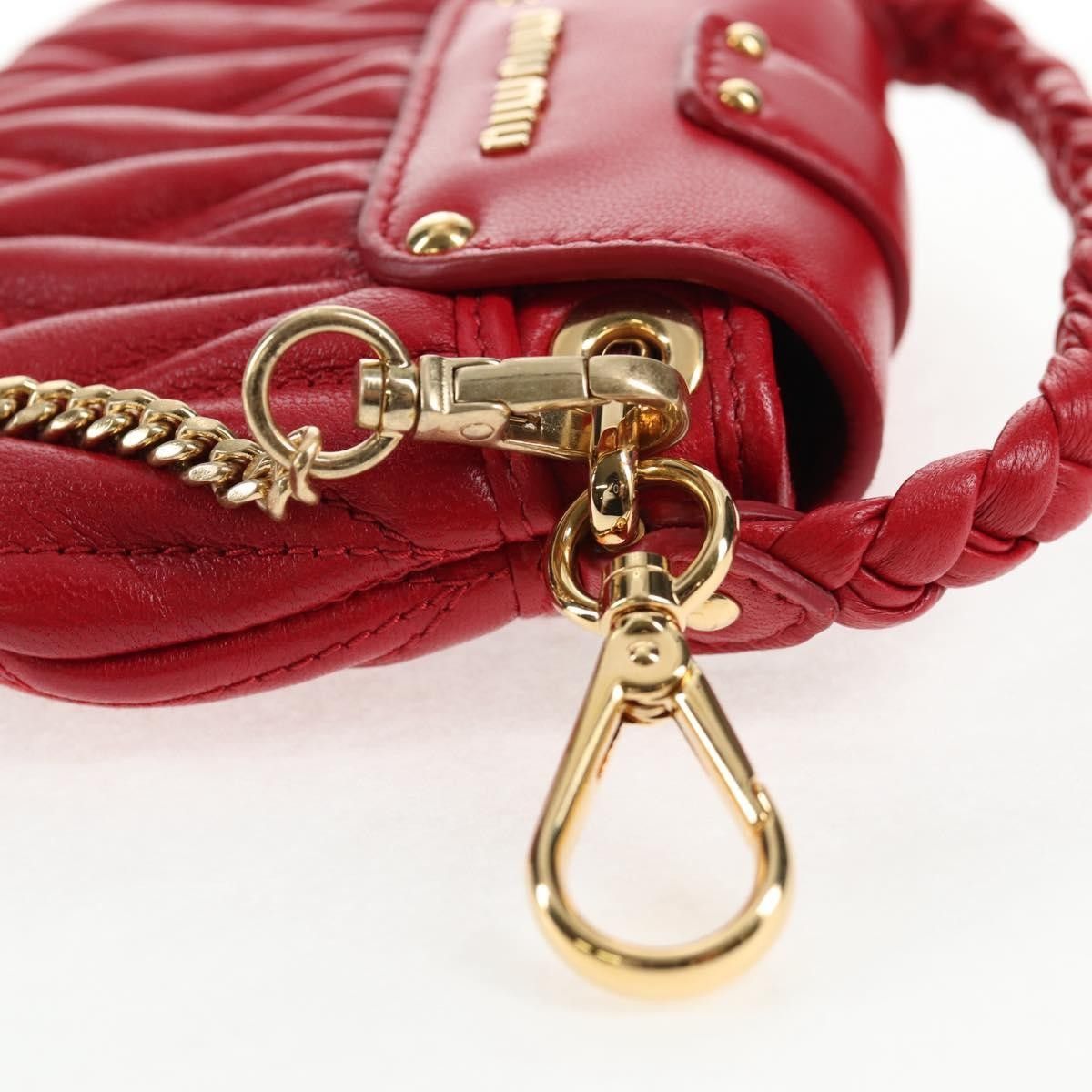 Miu Miu Miu Miu Chain Clutch Leather Size ONE SIZE - 15 Thumbnail