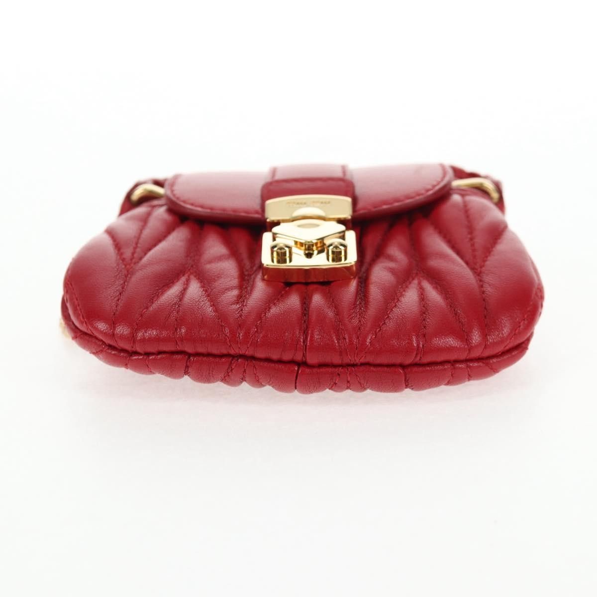 Miu Miu Miu Miu Chain Clutch Leather Size ONE SIZE - 23 Thumbnail