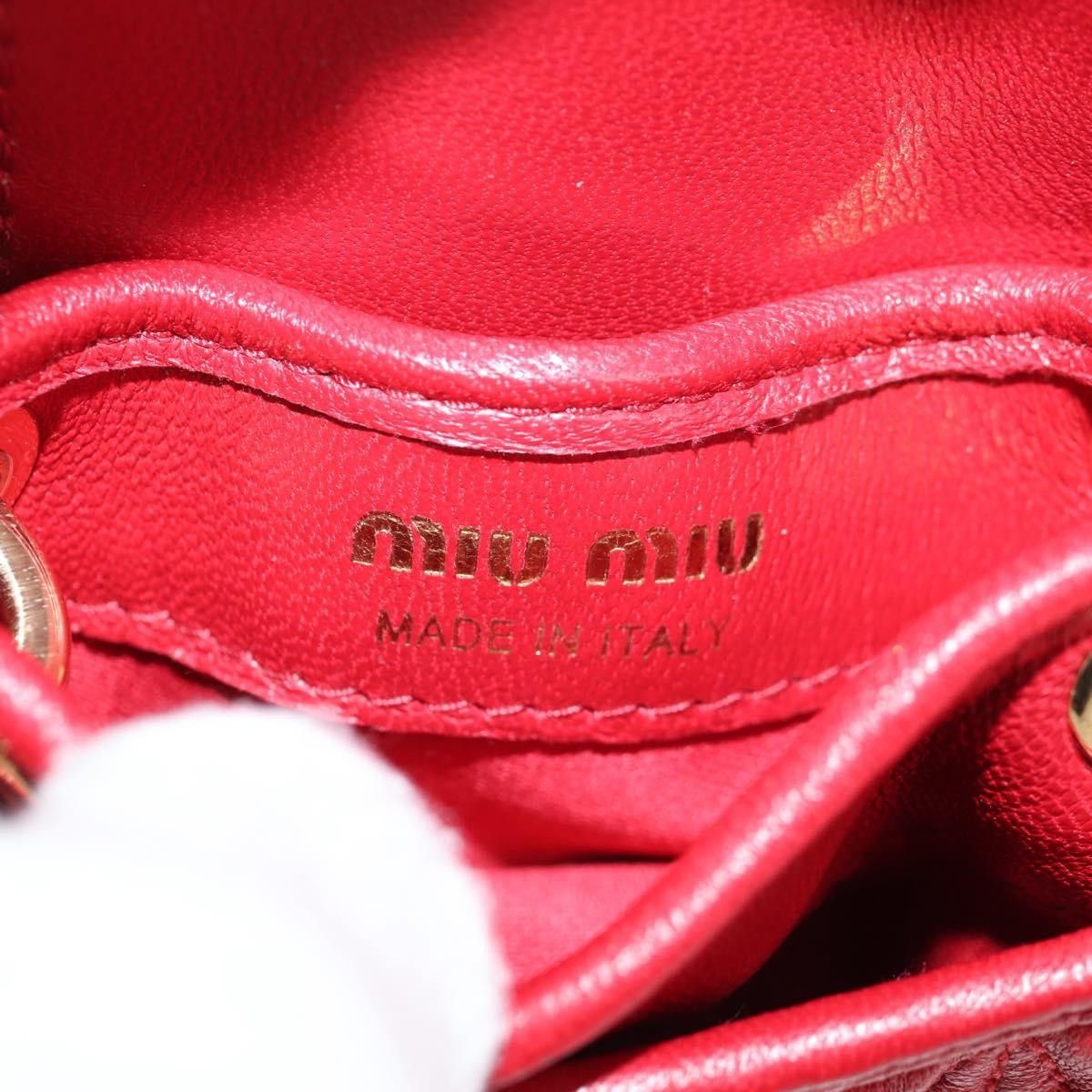 Miu Miu Miu Miu Chain Clutch Leather Size ONE SIZE - 6 Thumbnail