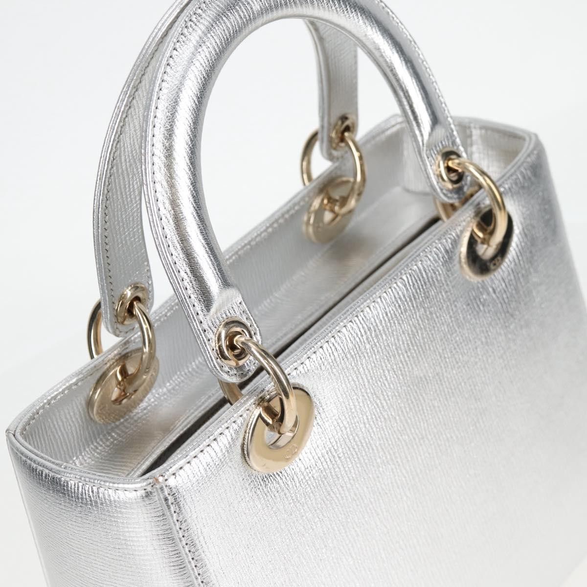 Dior Christian Dior Lady Dior Bag with Embellished Strap Leather Size ONE SIZE - 18 Thumbnail