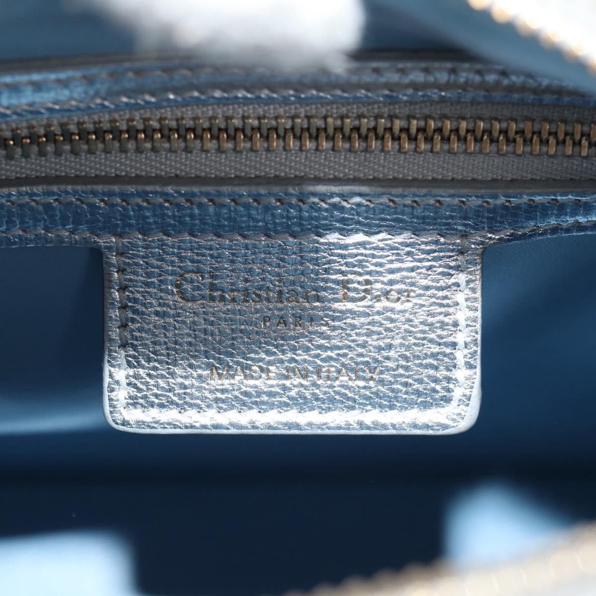 Dior Christian Dior Lady Dior Bag with Embellished Strap Leather Size ONE SIZE - 6 Thumbnail