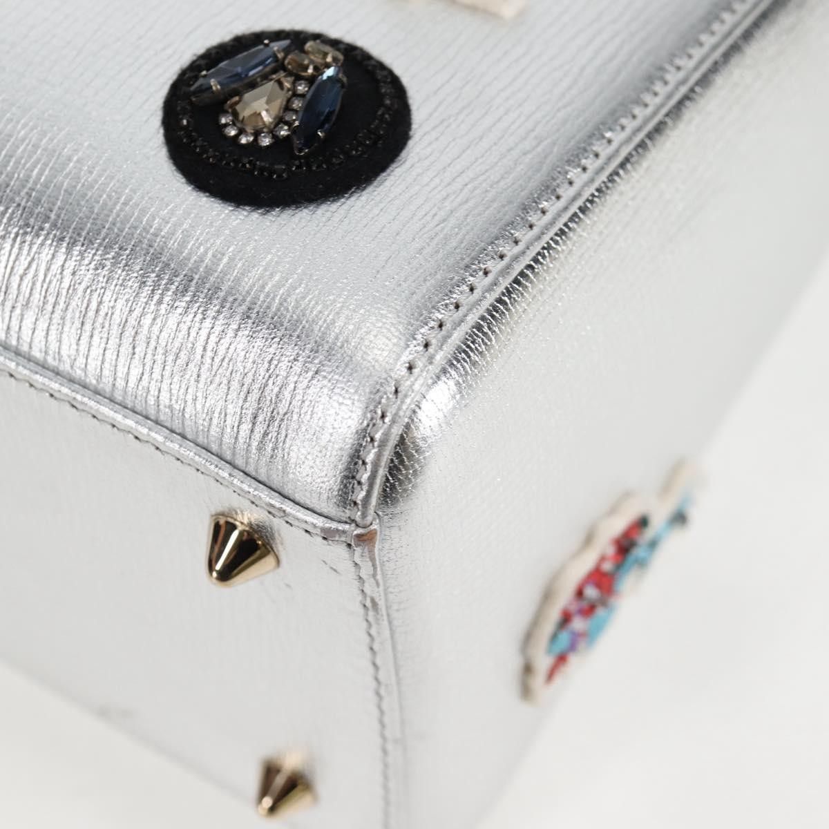 Dior Christian Dior Lady Dior Bag with Embellished Strap Leather Size ONE SIZE - 10 Thumbnail