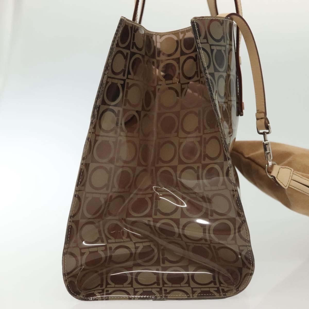 Salvatore Ferragamo Salvatore Ferragamo Gancini Tote Vinyl Size ONE SIZE - 4 Thumbnail