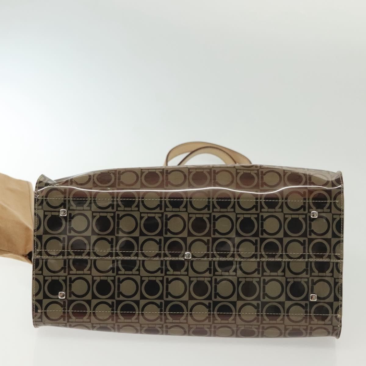 Salvatore Ferragamo Salvatore Ferragamo Gancini Tote Vinyl Size ONE SIZE - 14 Thumbnail