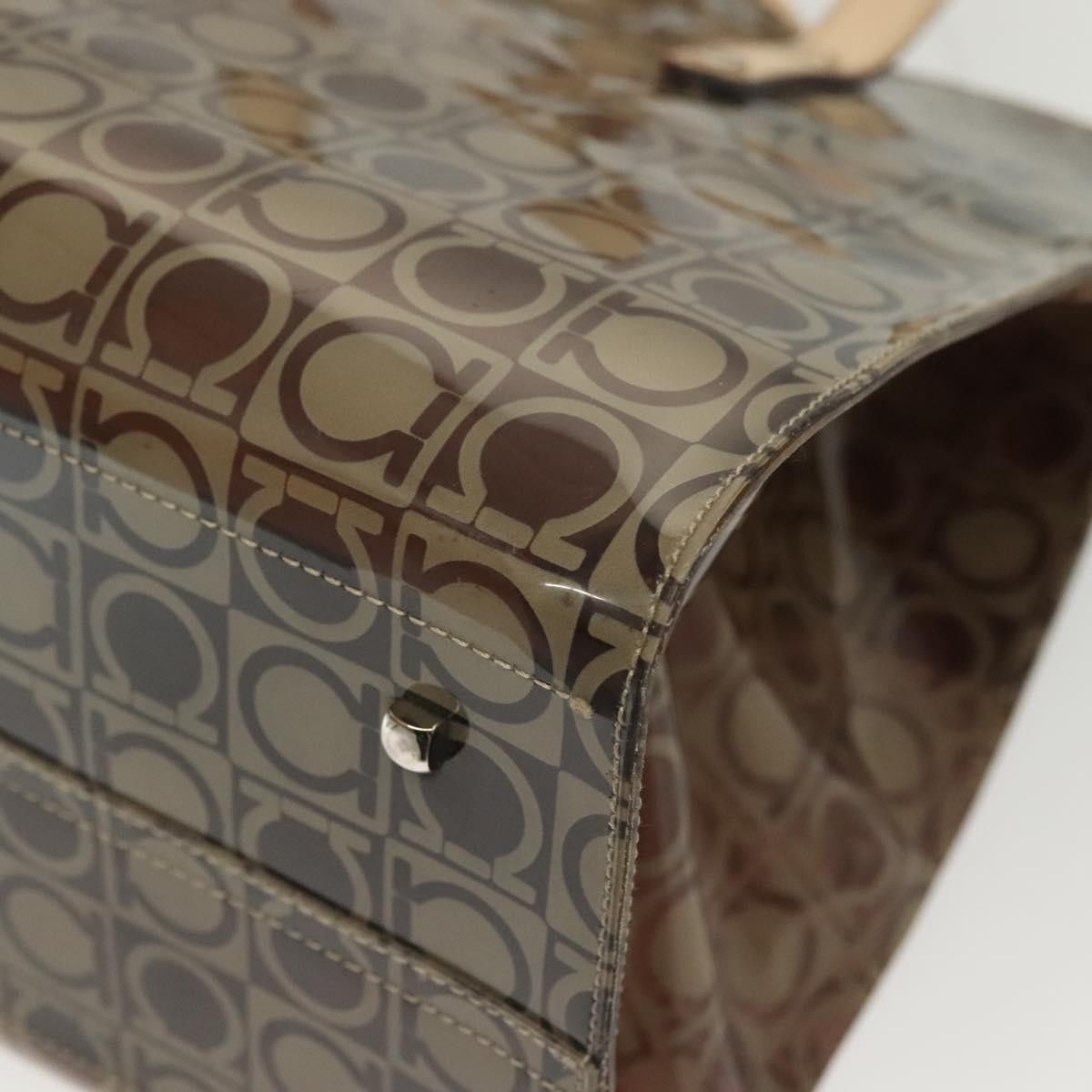 Salvatore Ferragamo Salvatore Ferragamo Gancini Tote Vinyl Size ONE SIZE - 11 Thumbnail