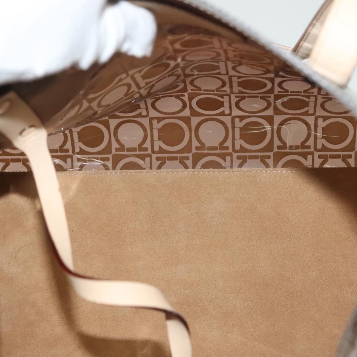 Salvatore Ferragamo Salvatore Ferragamo Gancini Tote Vinyl Size ONE SIZE - 5 Thumbnail