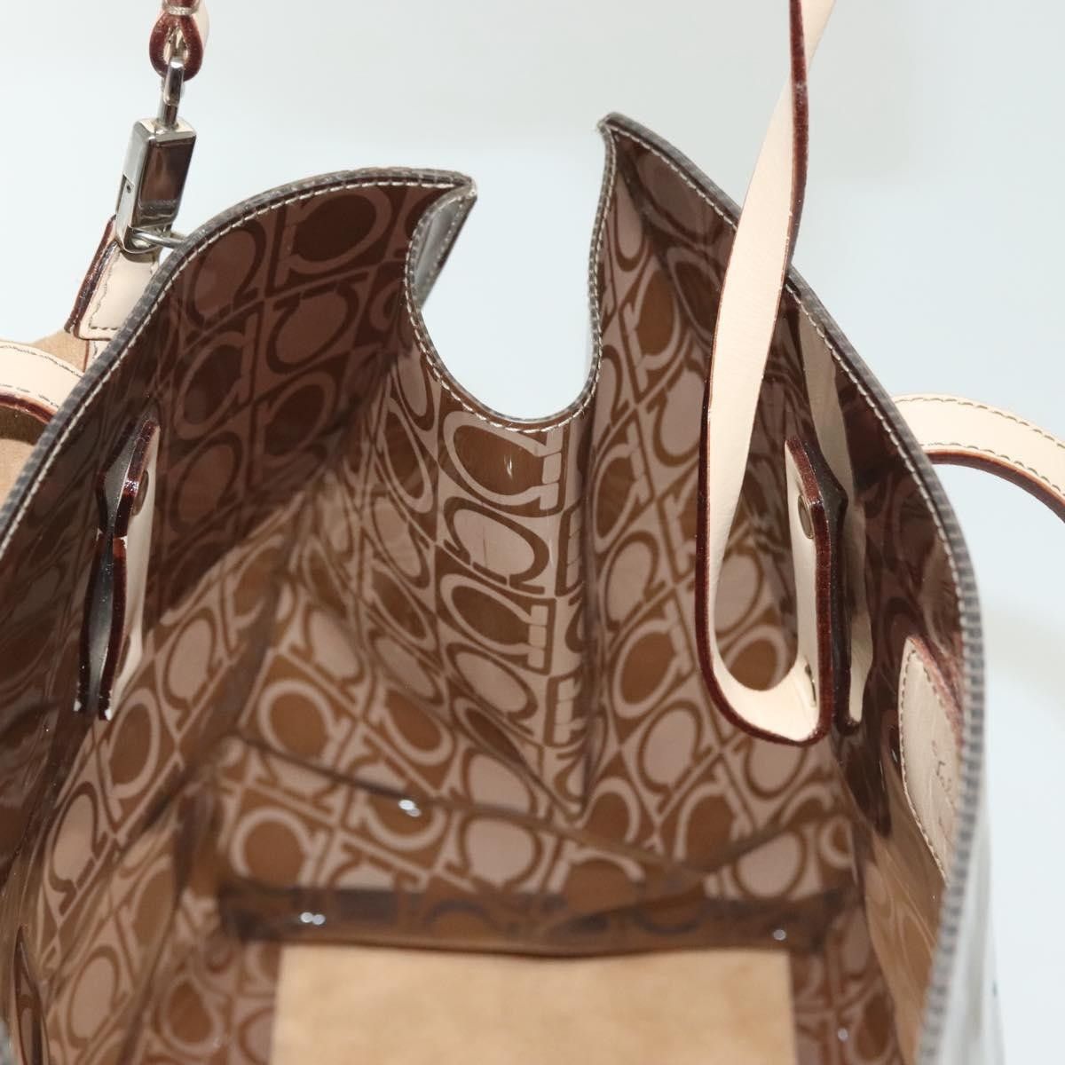Salvatore Ferragamo Salvatore Ferragamo Gancini Tote Vinyl Size ONE SIZE - 18 Thumbnail