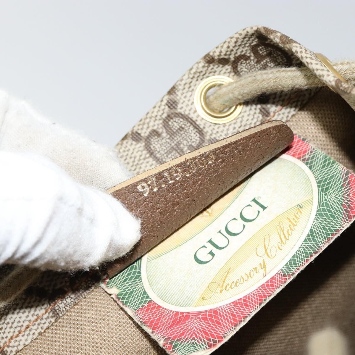 Gucci Gucci Drawstring Bucket Bag GG Canvas Size ONE SIZE - 7 Thumbnail
