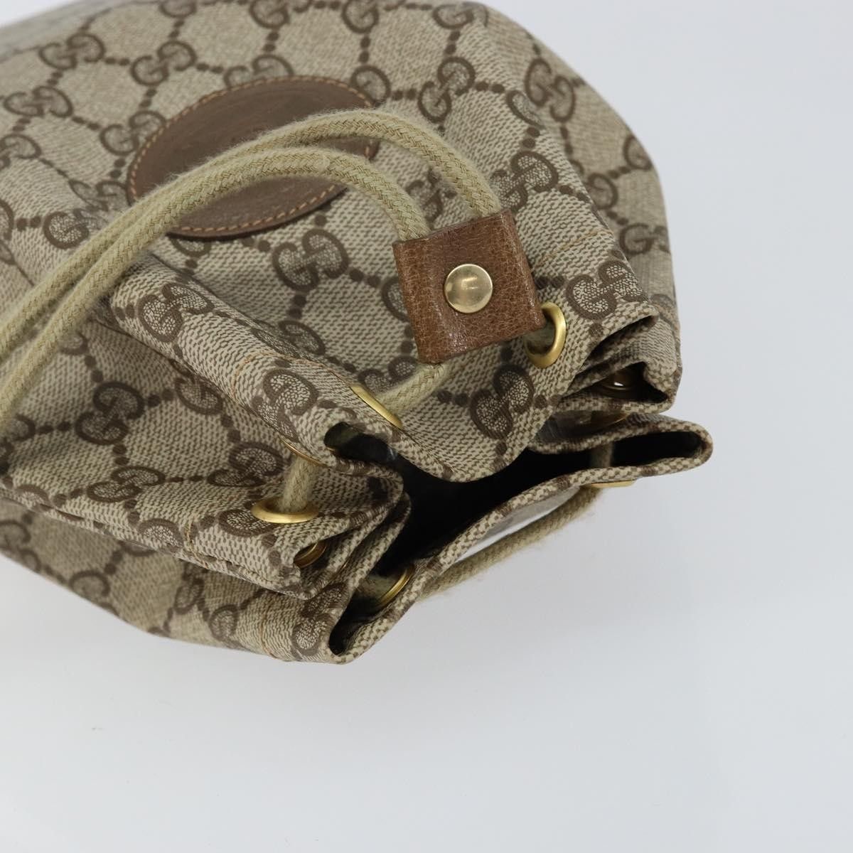 Gucci Gucci Drawstring Bucket Bag GG Canvas Size ONE SIZE - 8 Thumbnail