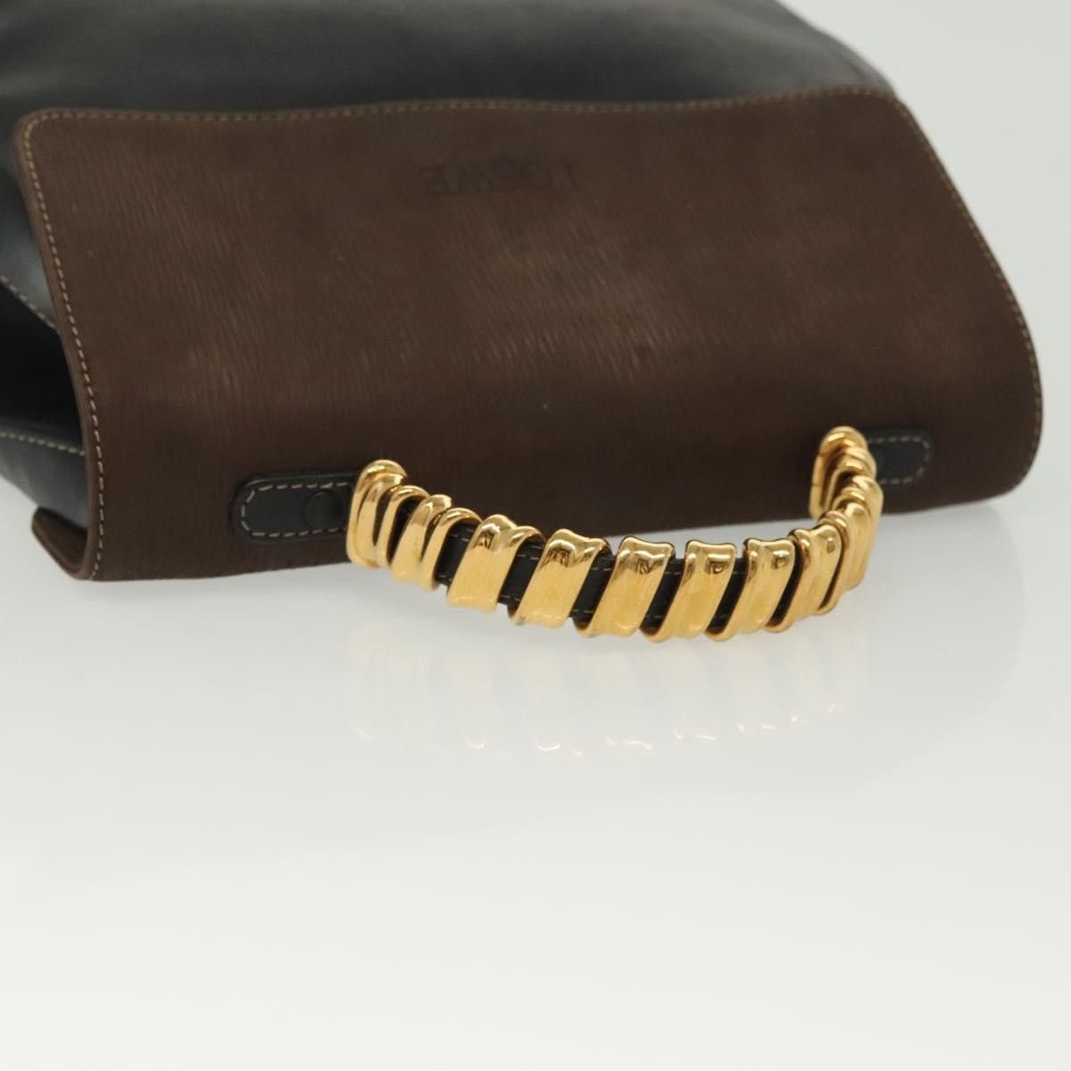 Loewe Loewe Vintage Velazquez Top Handle Bag Leather Size ONE SIZE - 14 Thumbnail