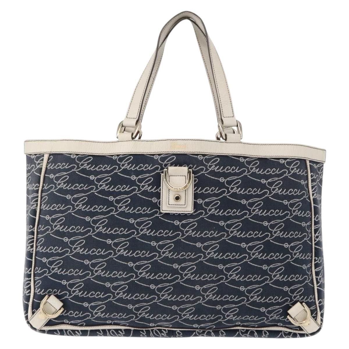 Gucci Gucci Abbey Tote GG Canvas with Leather Size ONE SIZE - 18 Thumbnail