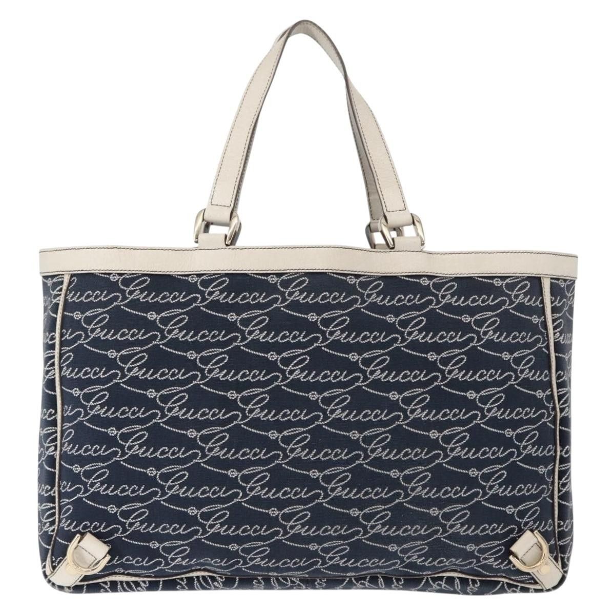 Gucci Gucci Abbey Tote GG Canvas with Leather Size ONE SIZE - 2 Thumbnail