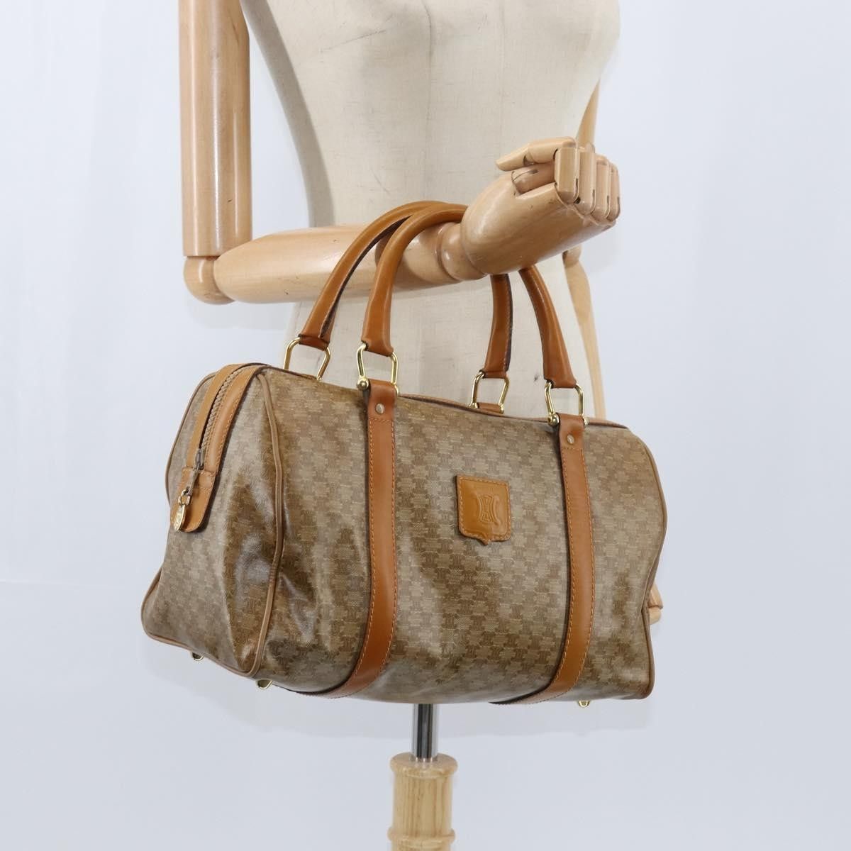 Celine Celine Vintage Duffle Macadam Coated Canvas Size ONE SIZE - 14 Thumbnail
