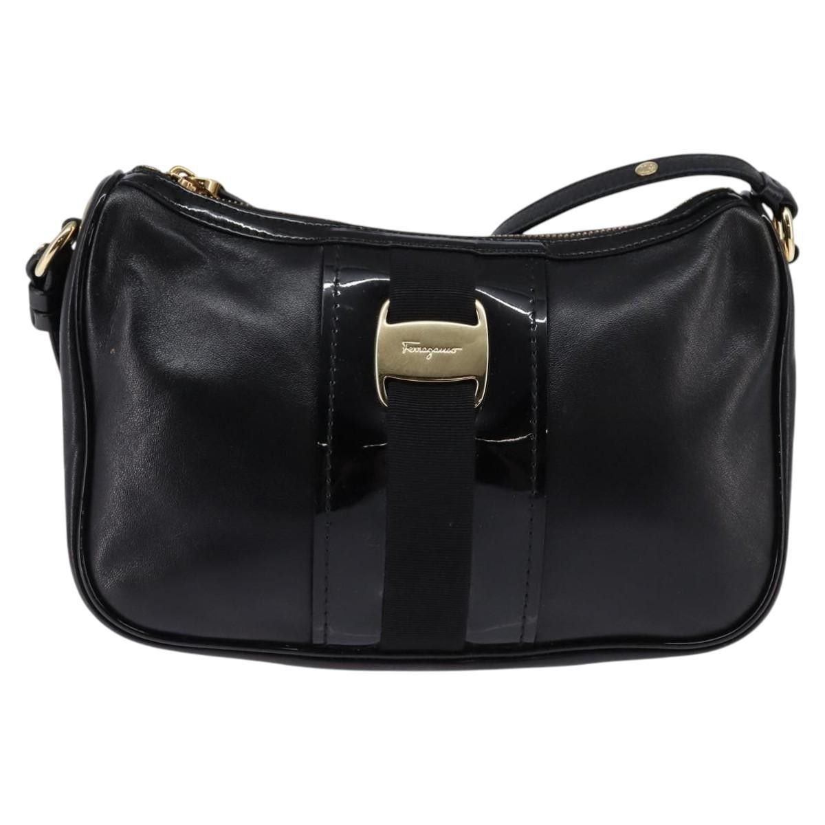 Salvatore Ferragamo Salvatore Ferragamo Vala Shoulder Bag Leather Size ONE SIZE - 21 Thumbnail