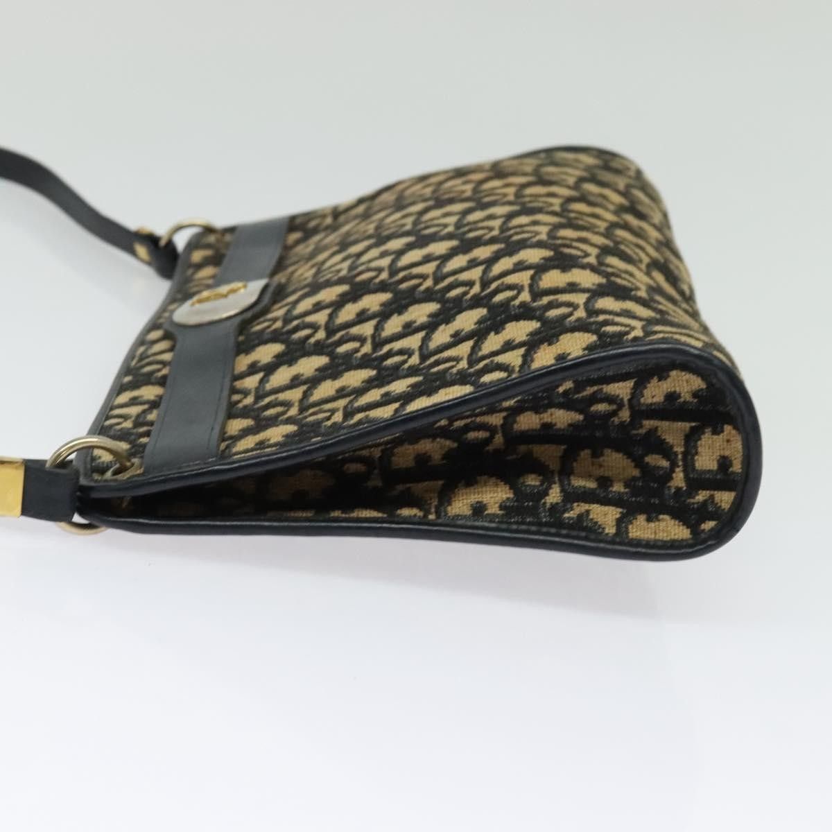 Dior Christian Dior Vintage Trotter Crossbody Bag Canvas Size ONE SIZE - 3 Thumbnail