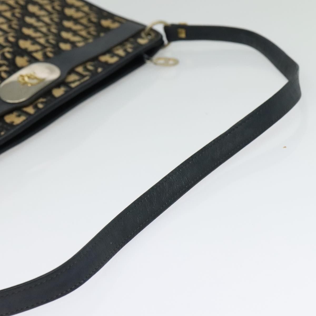 Dior Christian Dior Vintage Trotter Crossbody Bag Canvas Size ONE SIZE - 7 Thumbnail