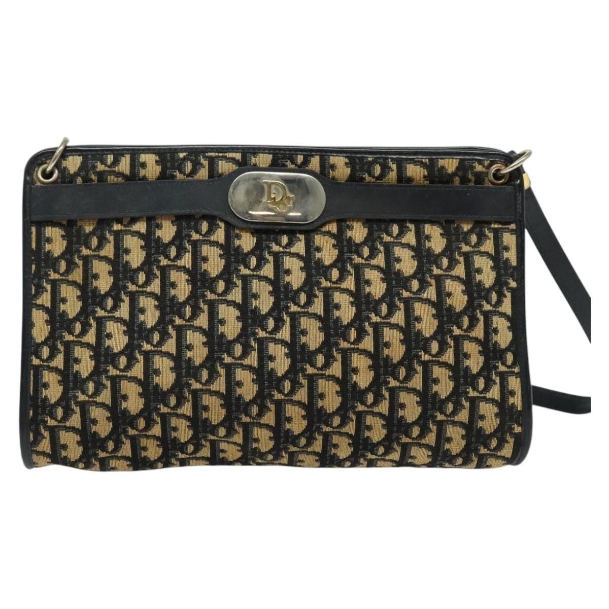 Dior Christian Dior Vintage Trotter Crossbody Bag Canvas Size ONE SIZE - 19 Thumbnail
